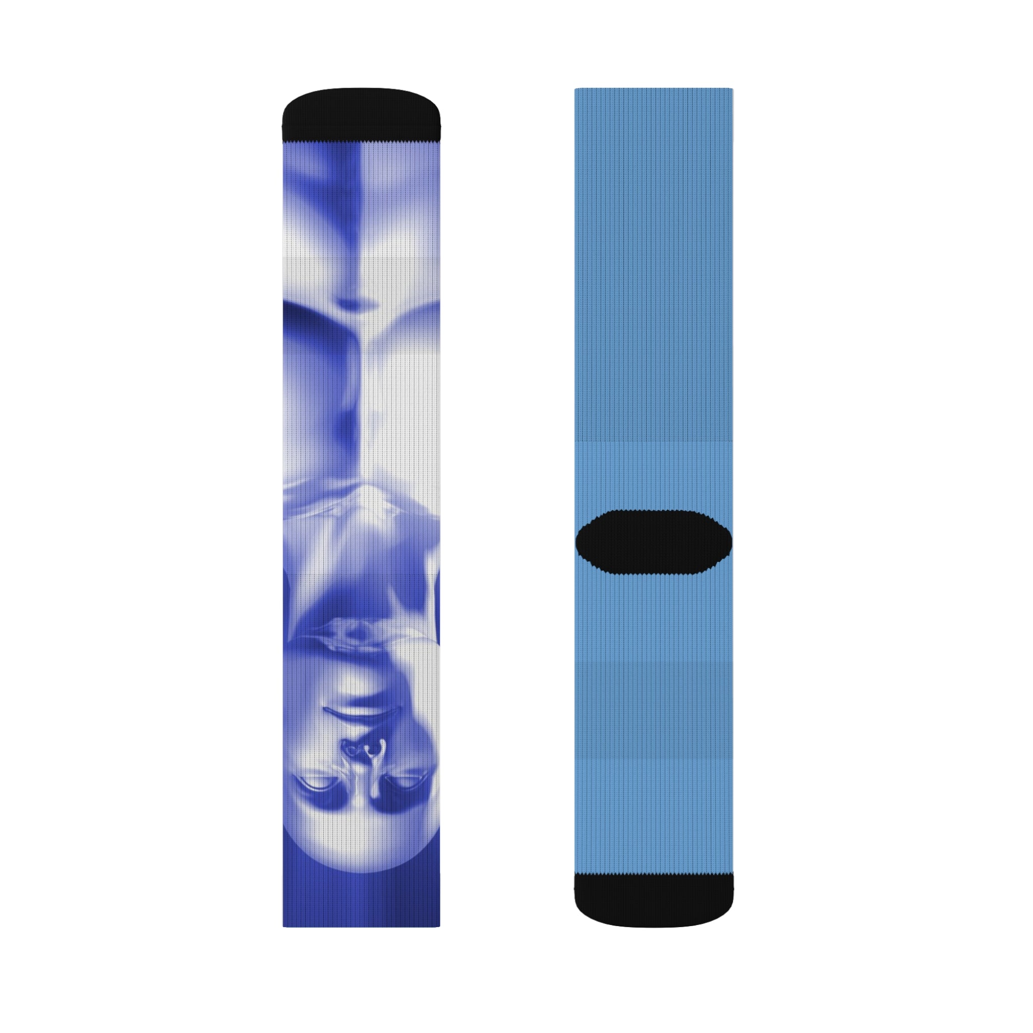 Yoga Brats Artistic Sublimation Socks | Unique Fashion Statement | Gift for Creatives, Art Lovers, Special Occasions, Daily Wear