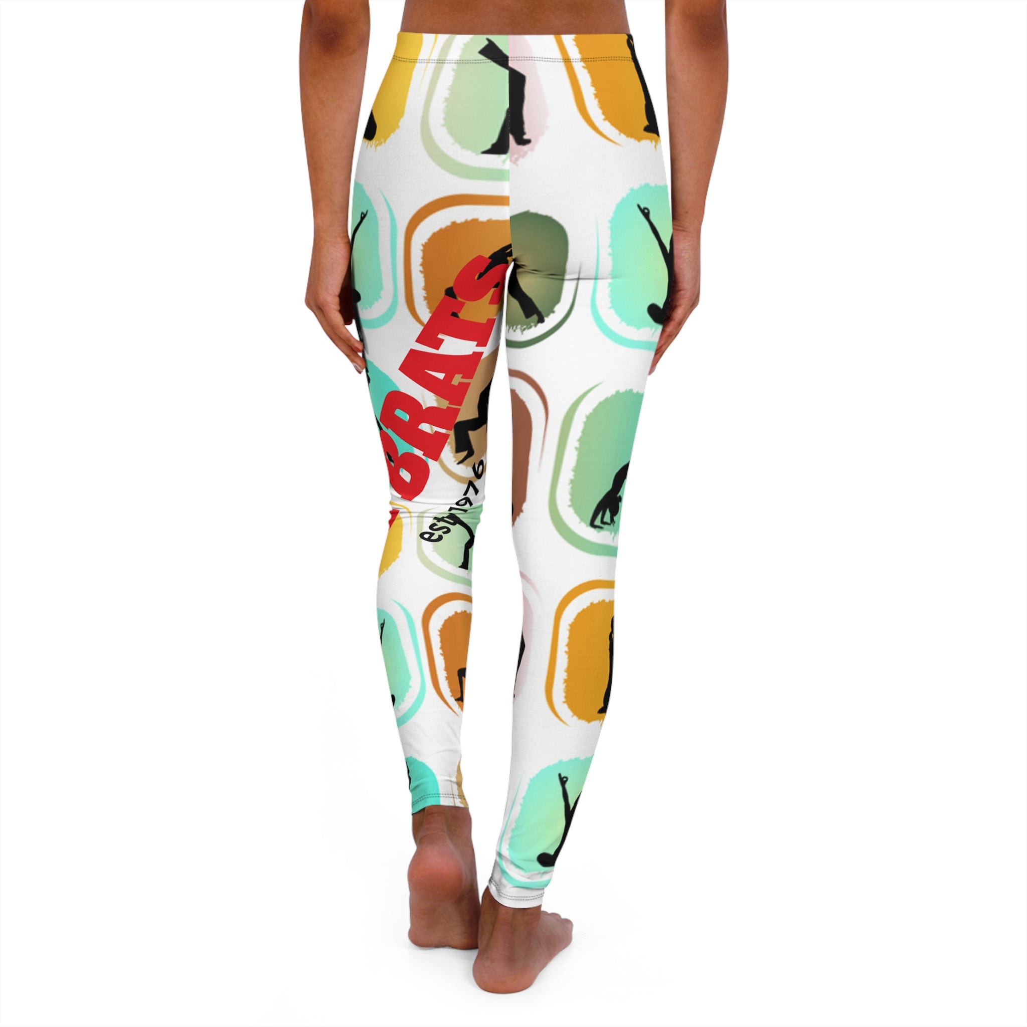 The best in yoga attire is Yoga Brats graphic Leggings for Active Women, Stylish Workout Tights, Casual Fitness Wear, Trendy Athleisure Bottoms, Summer Exercise Apparel