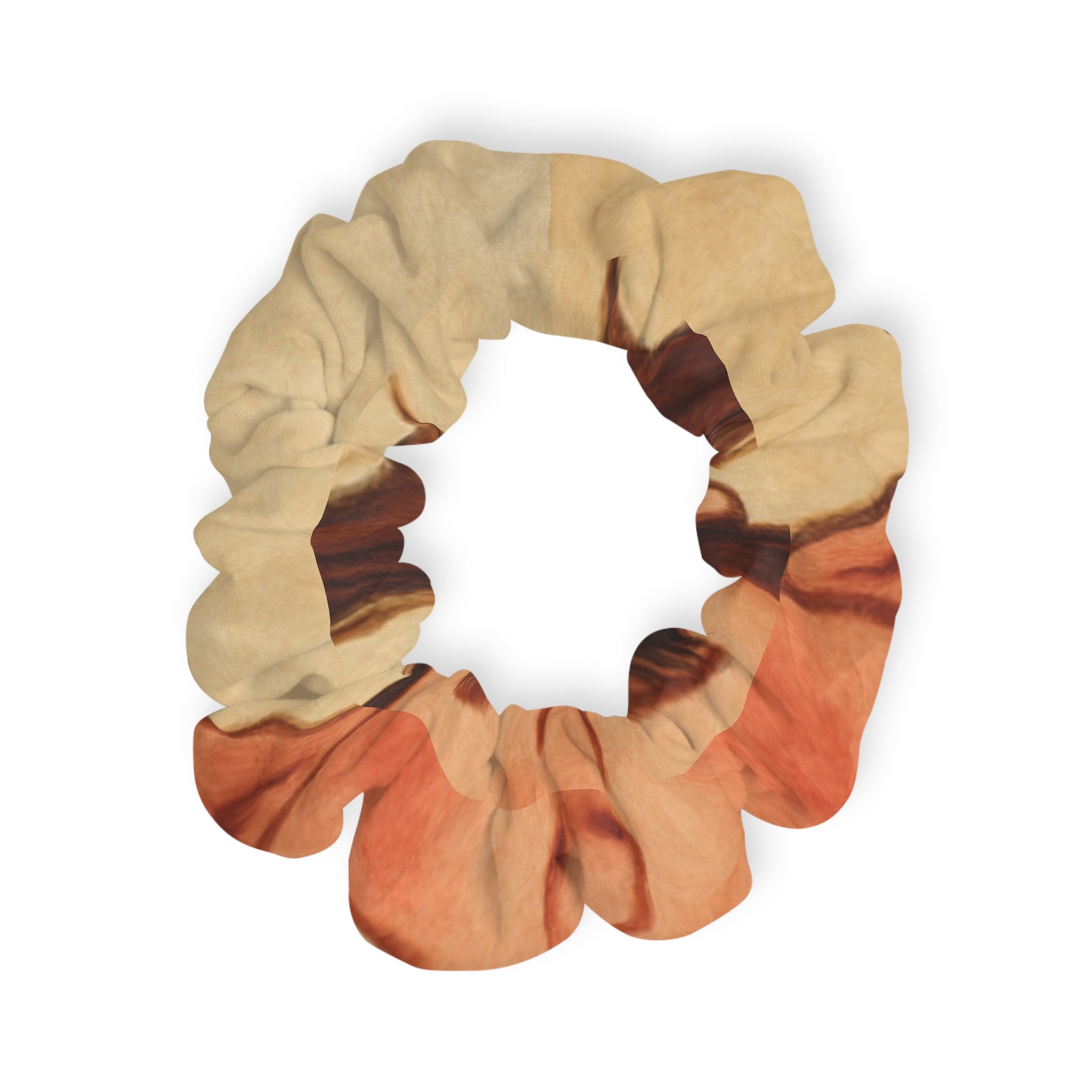 Artistic Tie-Dye Scrunchie, Hair Accessory for Bohemian & Casual Styles, Gift for Birthdays, Festivals, or Self-Care Days