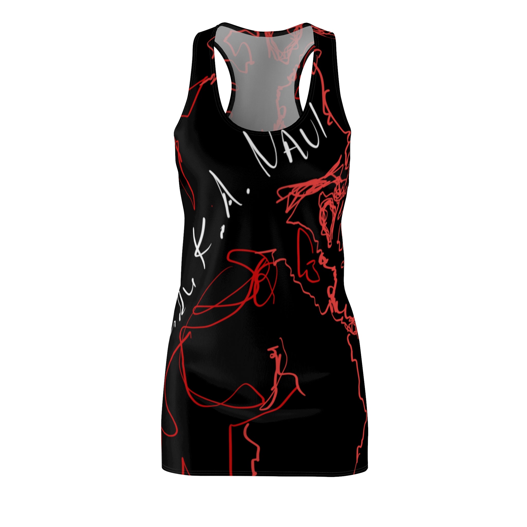 Guru K. A. Navi abstract exhibit from his latest designs., Stylish Summer Dress, Unique Art Wear, Perfect for Festivals, Casual Outfits, Gift for Art Lovers