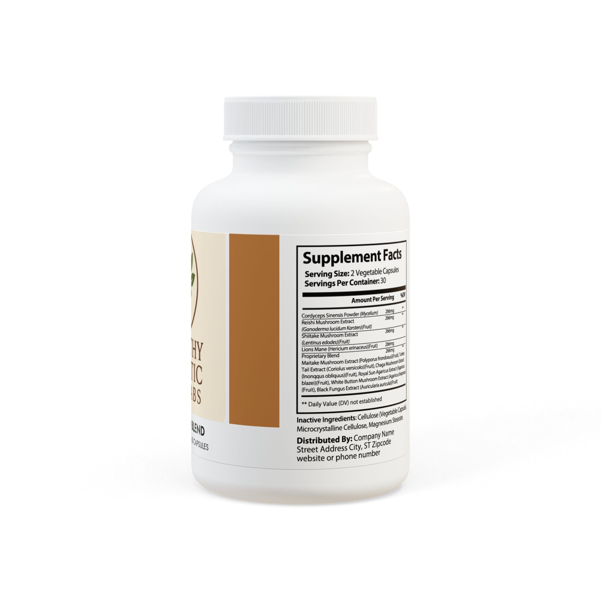 Mushroom Blend Supplement (60 Capsules)