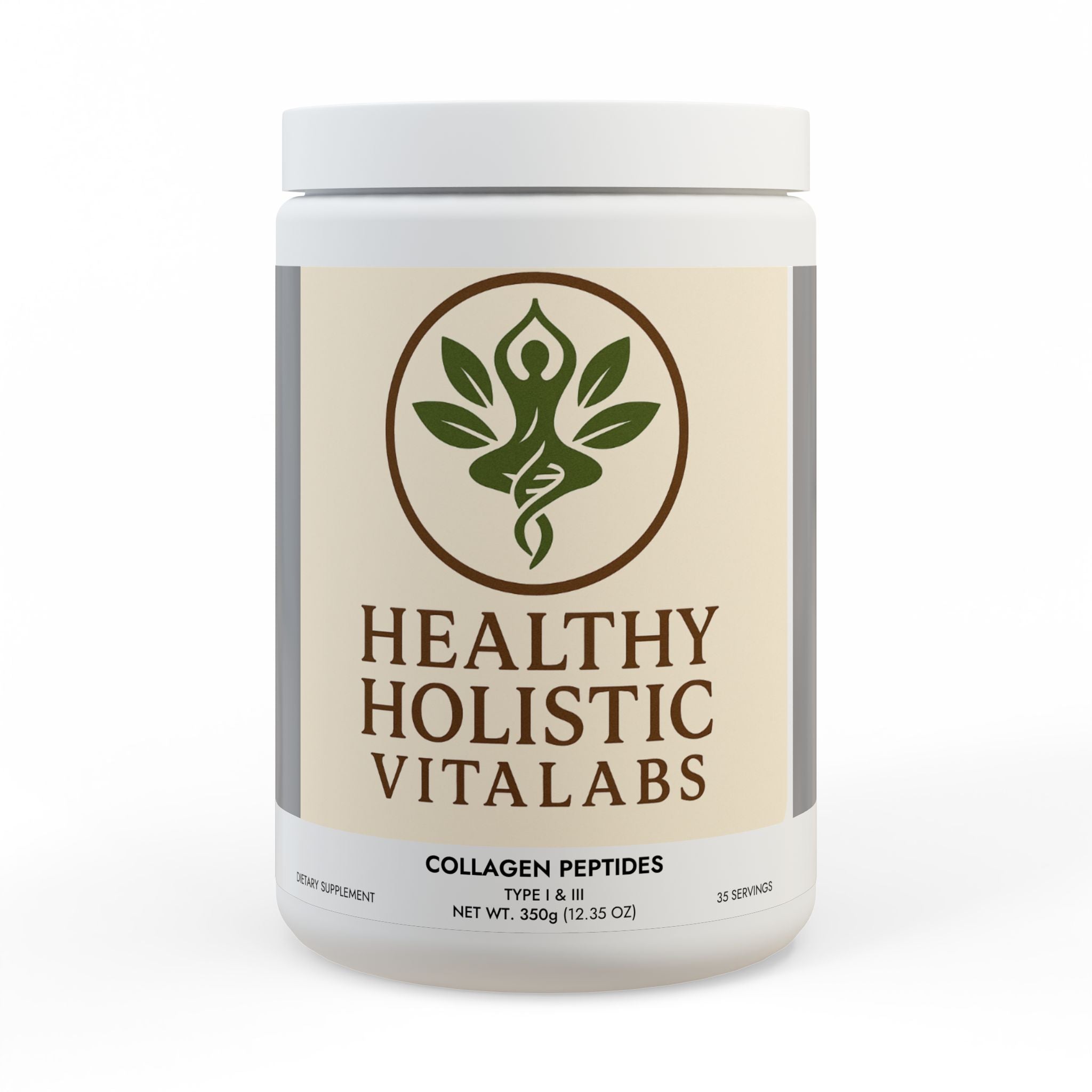 Collagen Peptides Type I & III Supplement (350g, 12.3oz)