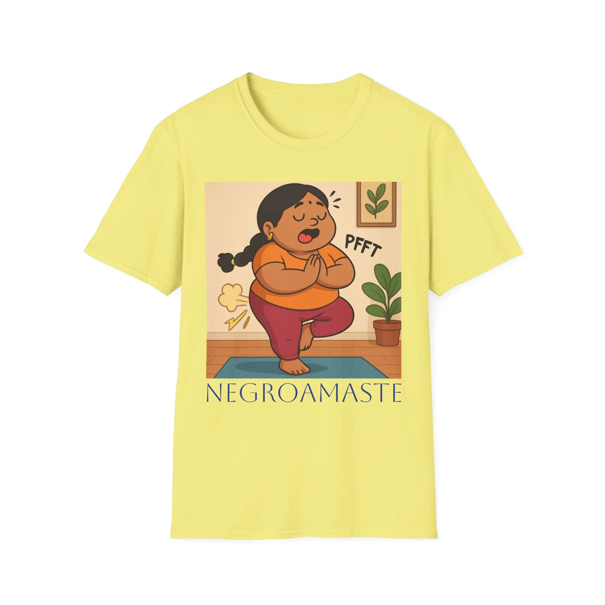 Unisex Yoga T-Shirt, Cozy Tee for Mindfulness, Relaxation Gift, Yoga Enthusiast Shirt, Humorous Gift for Friends