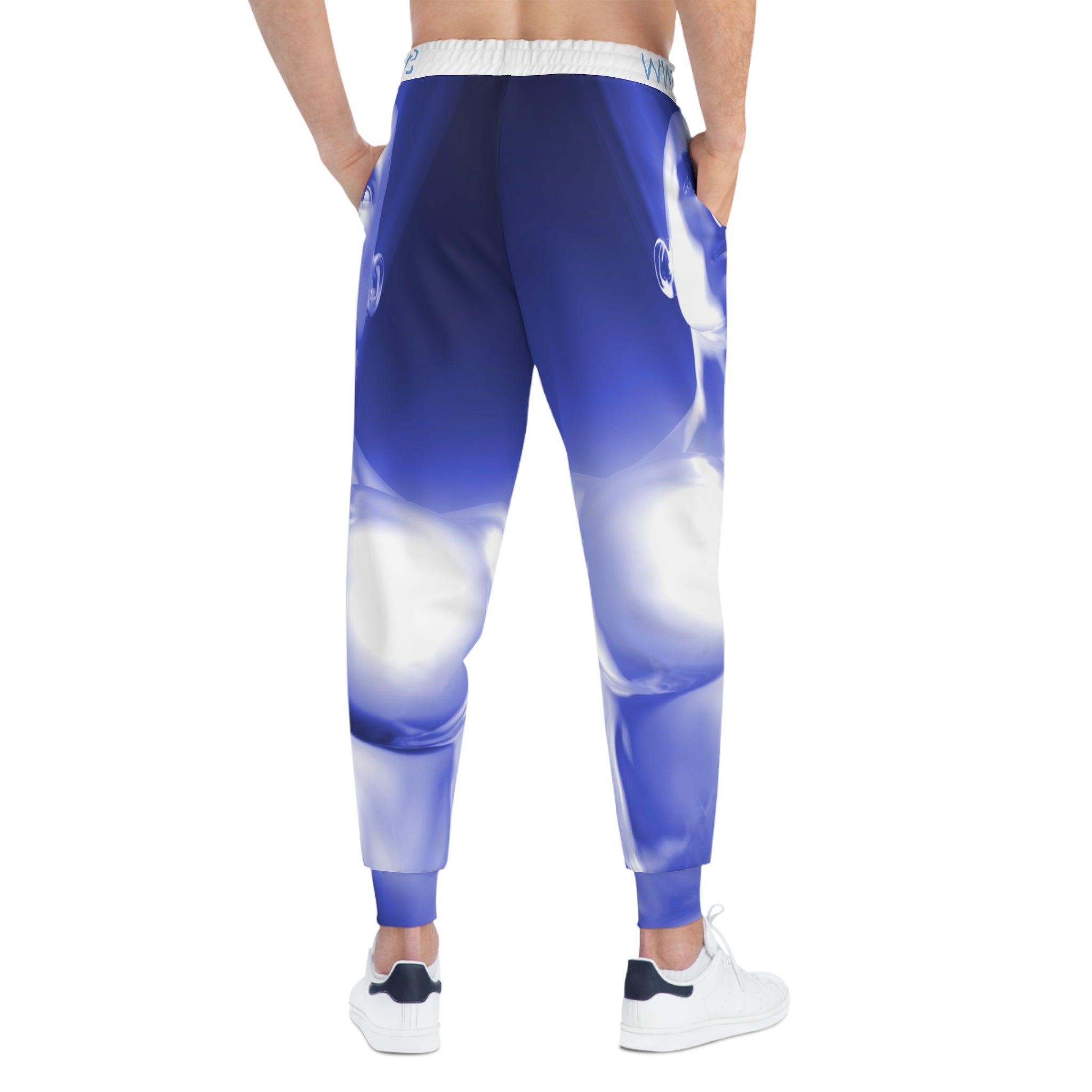 Stylish Athletic Joggers with Bold Graphic Design, Unisex Workout Pants, Casual Lounge Wear, Fitness Gifts, Activewear for Him/Her