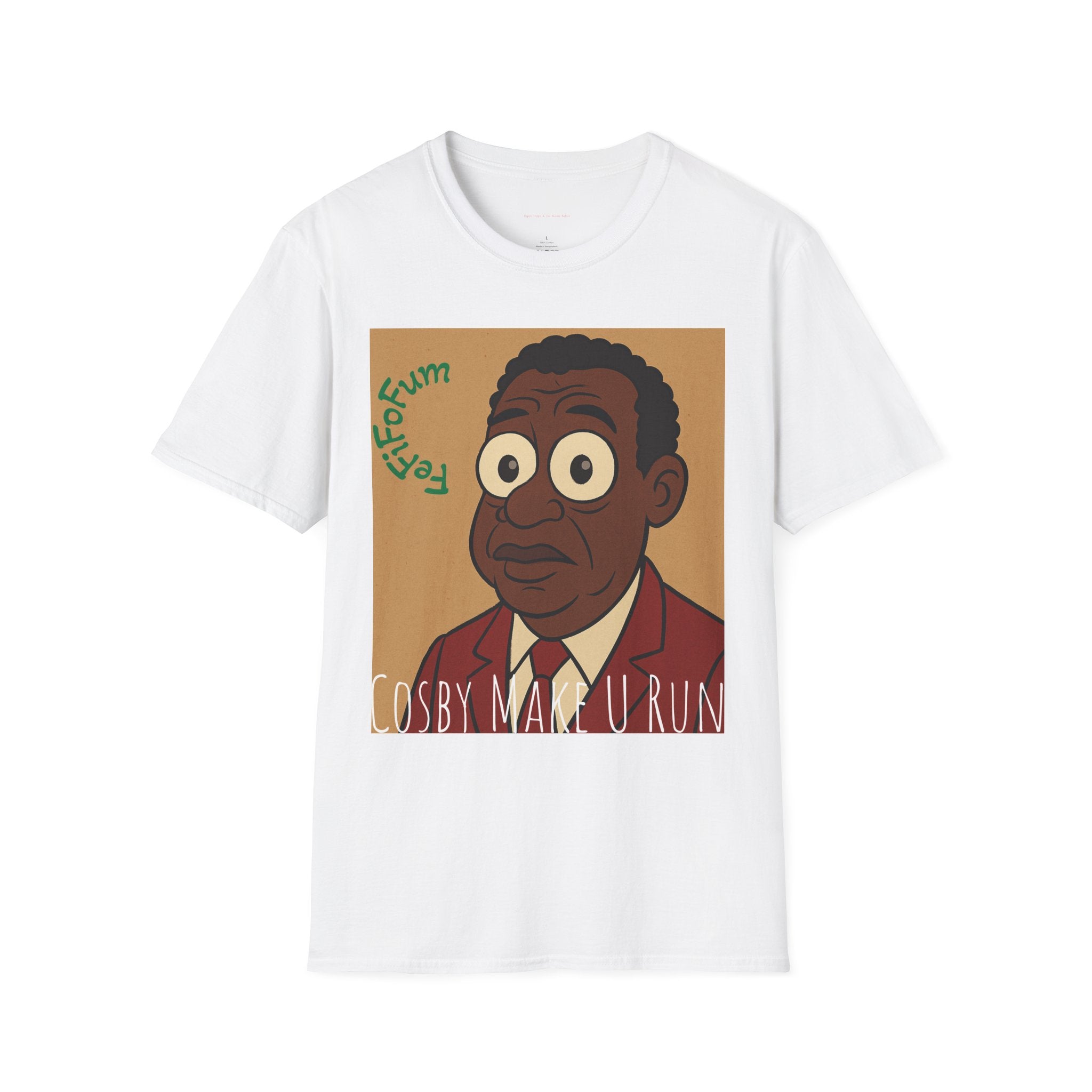 Cosby-themed Unisex Softstyle T-Shirt - Fun Graphic Tee for Humor Lovers, Perfect for Casual Wear, Gifts, Holidays, Parties, and Events