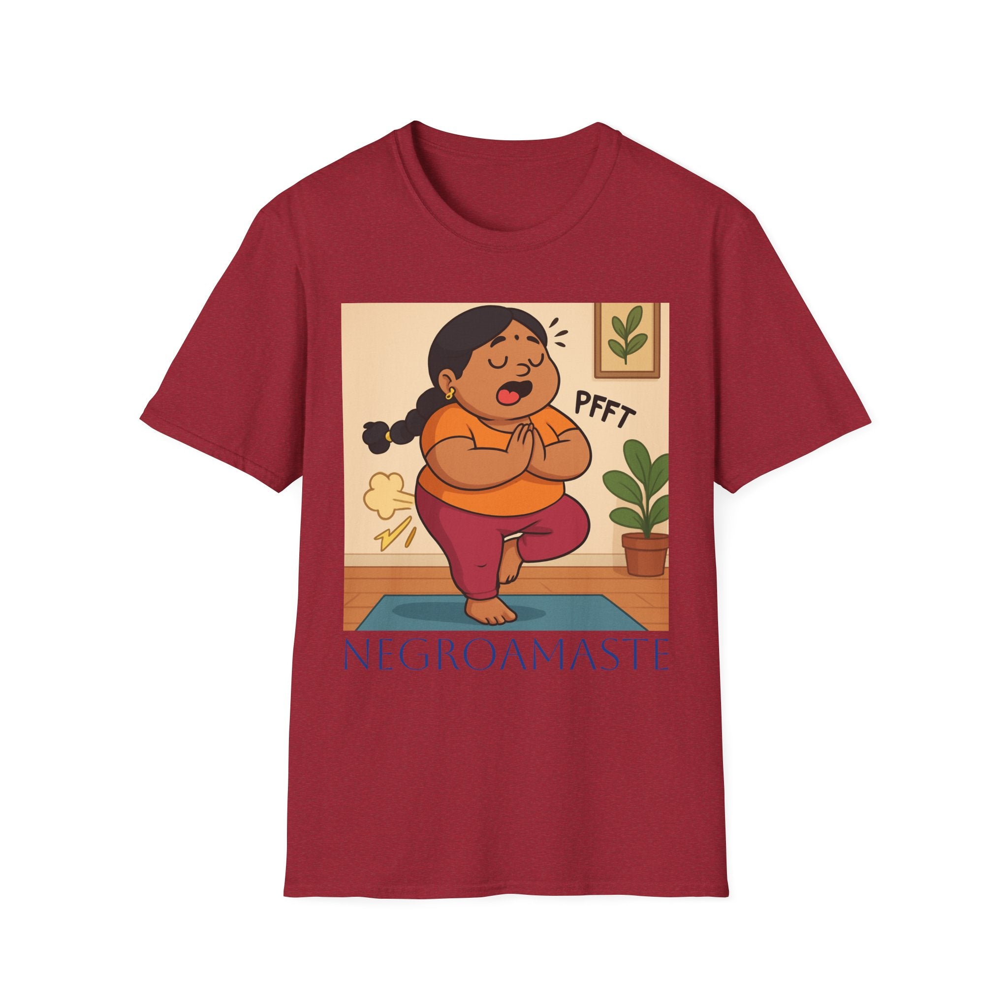 Unisex Yoga T-Shirt, Cozy Tee for Mindfulness, Relaxation Gift, Yoga Enthusiast Shirt, Humorous Gift for Friends