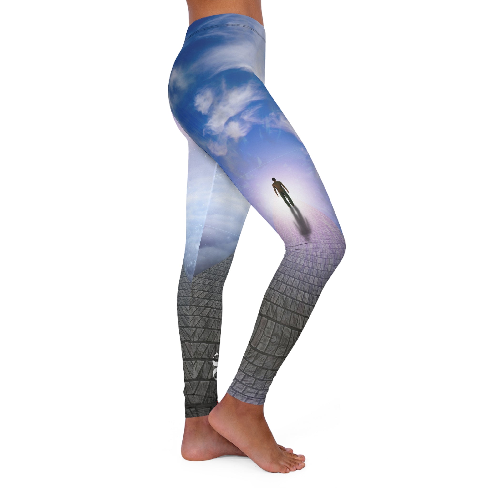 Yoga Brats Celestial Spandex Leggings for Women - Comfortable, Stylish, Perfect for Yoga, Workout, or Casual Wear - Gift for Fitness Lovers