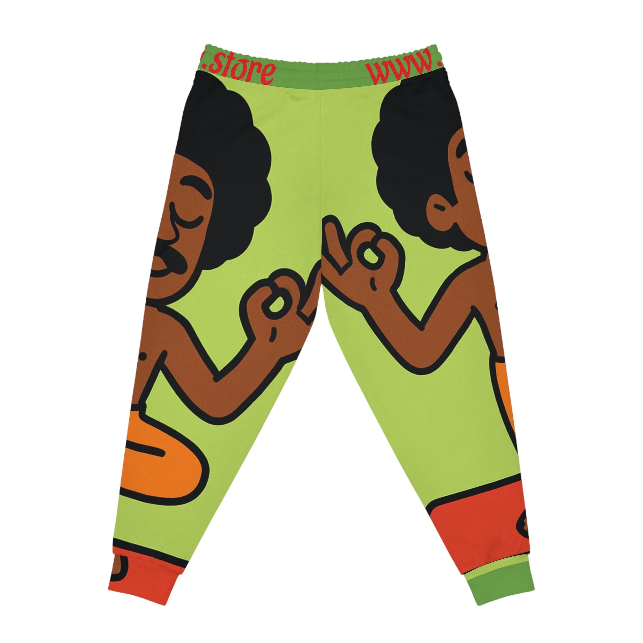 Meditation-Inspired Athletic Joggers, Yoga Pants, Relaxation Wear, Active Lifestyle Apparel, Gift for Wellness Enthusiasts