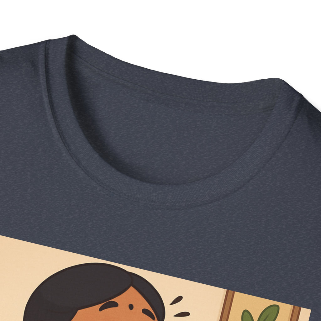 Unisex Yoga T-Shirt, Cozy Tee for Mindfulness, Relaxation Gift, Yoga Enthusiast Shirt, Humorous Gift for Friends