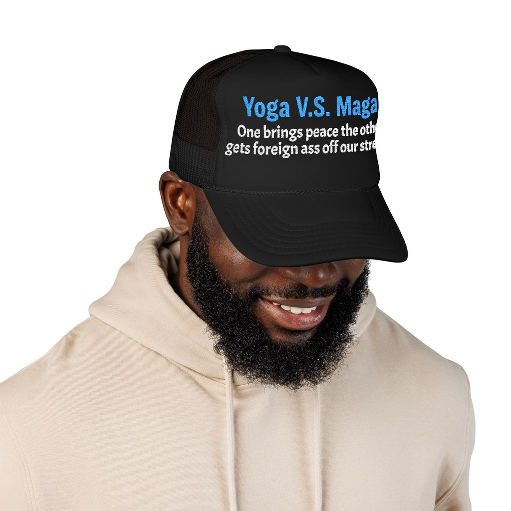 Yoga V.S. Maga truth be told hat - Stylish Embroidered Cap for Yoga Lovers, Gifts for Activists, Casual Sun Protection, Trendy [...]