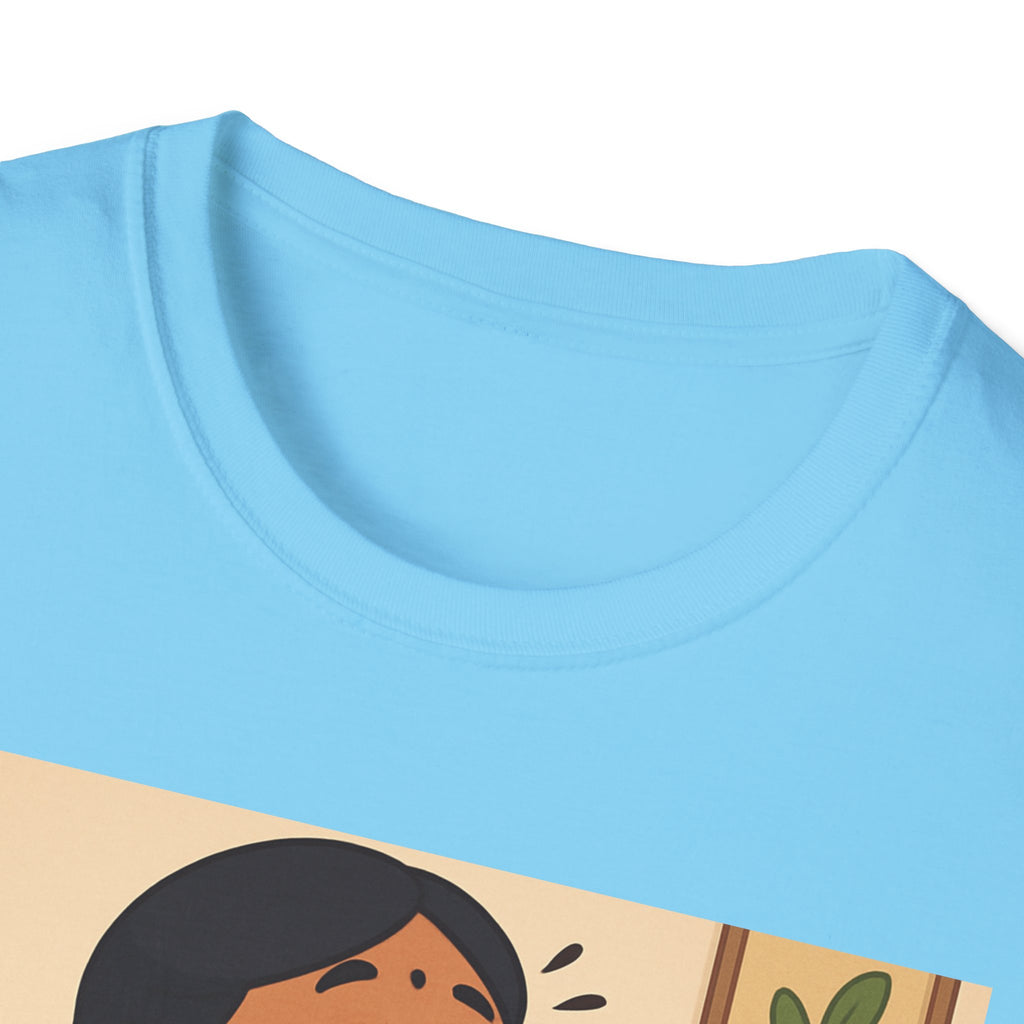 Unisex Yoga T-Shirt, Cozy Tee for Mindfulness, Relaxation Gift, Yoga Enthusiast Shirt, Humorous Gift for Friends