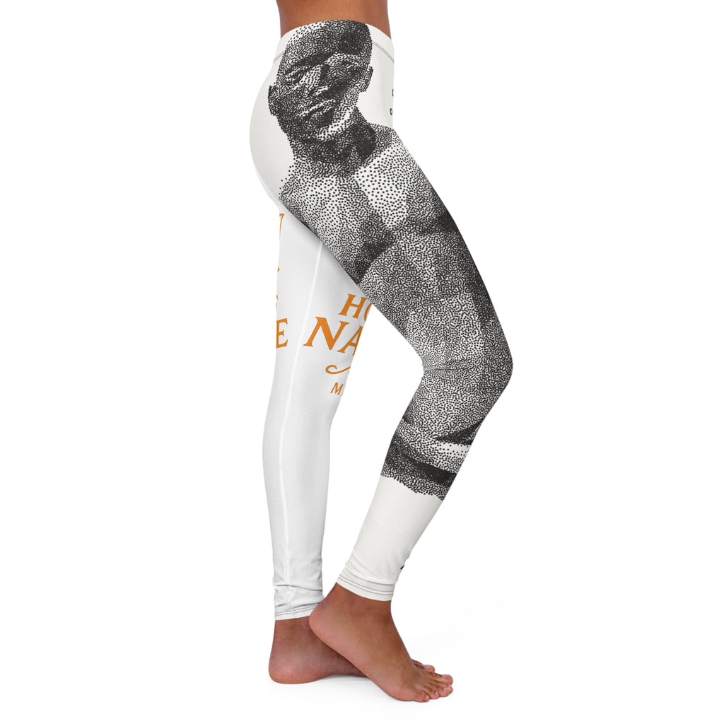 Yoga Brats Stylish Unisex Spandex Leggings with Inspiring Design, Yoga Pants, Activewear, Casual Wear, Gift for Fitness Enthusiasts