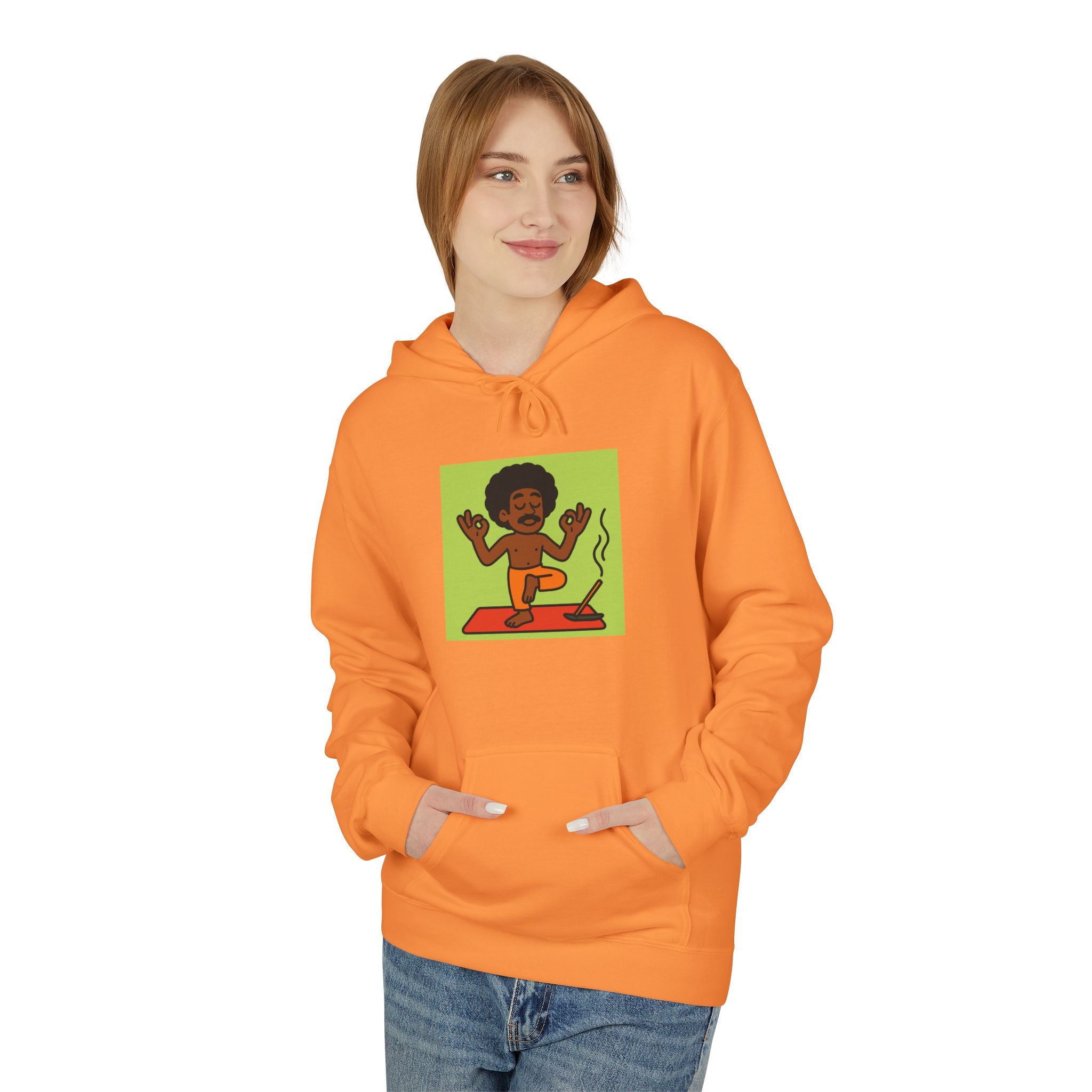 Vibrant Graphic Hoodie, Cozy Unisex Hooded Sweatshirt, Casual Everyday Wear, Fun Gift for Art Lovers, Perfect for Fall and Winter