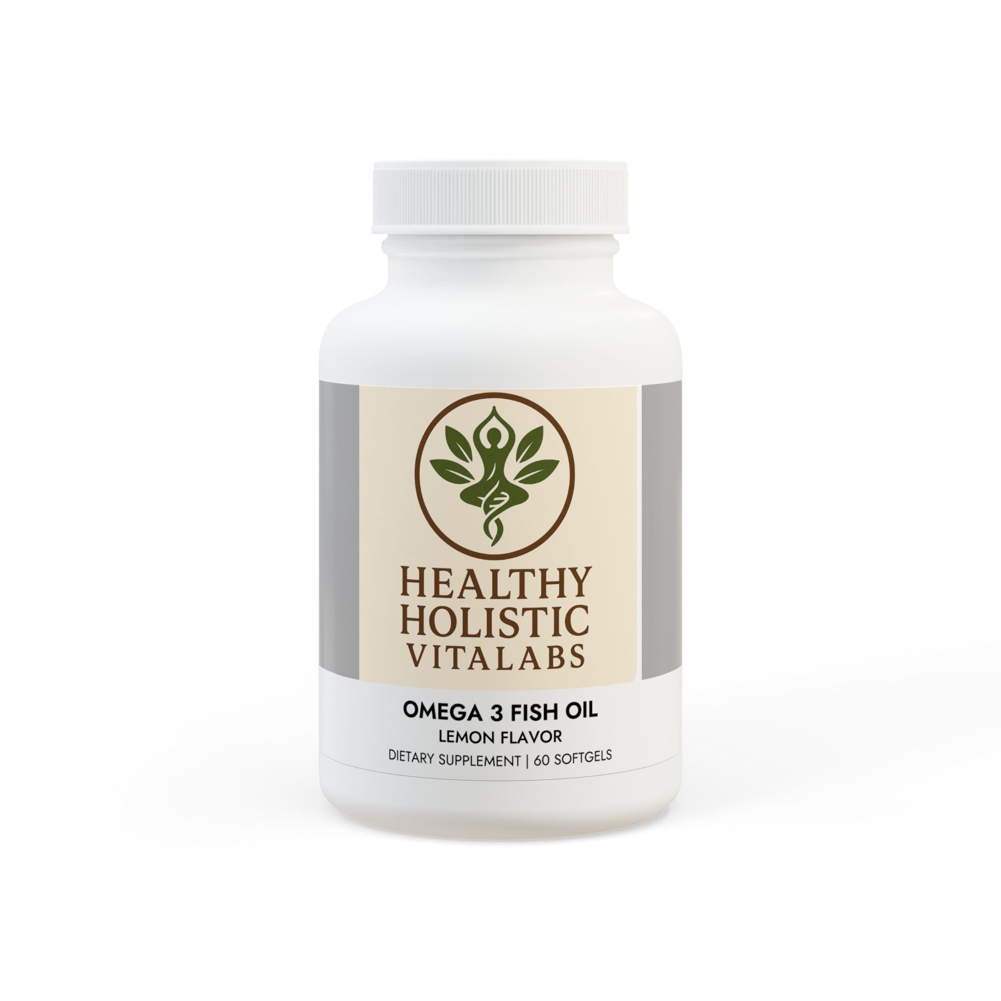 Omega 3 Fish Oil Supplement (60 Softgels)