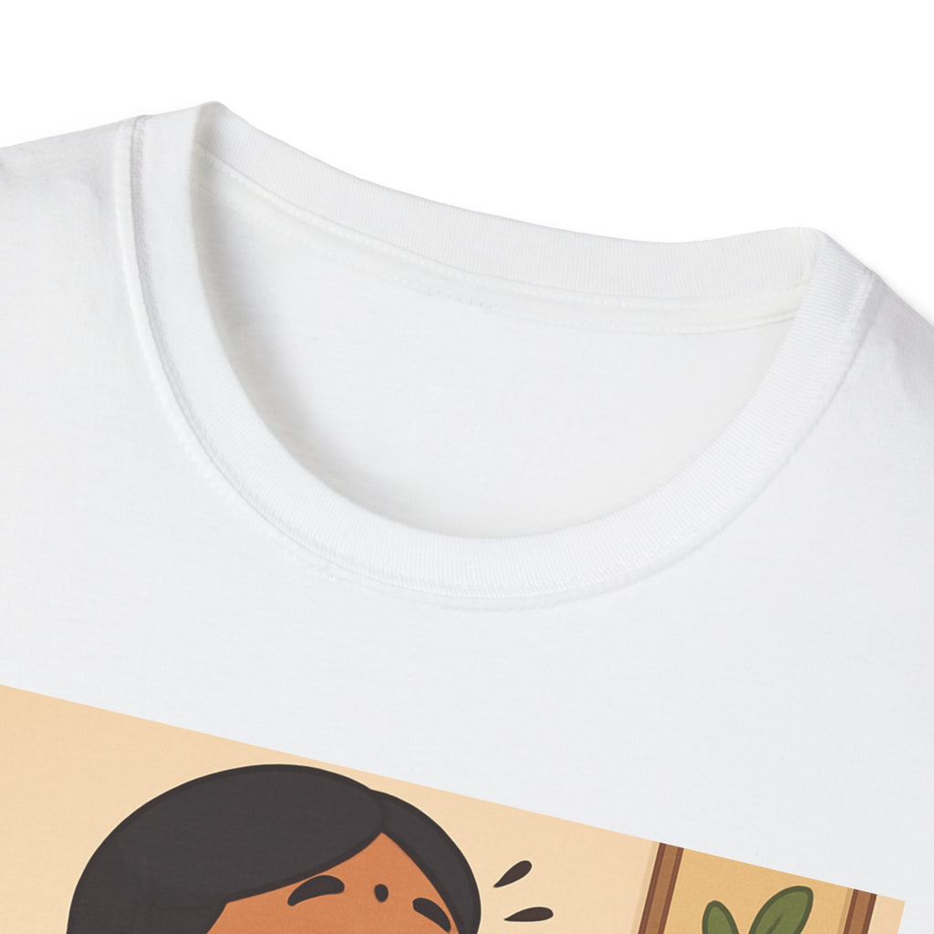 Unisex Yoga T-Shirt, Cozy Tee for Mindfulness, Relaxation Gift, Yoga Enthusiast Shirt, Humorous Gift for Friends