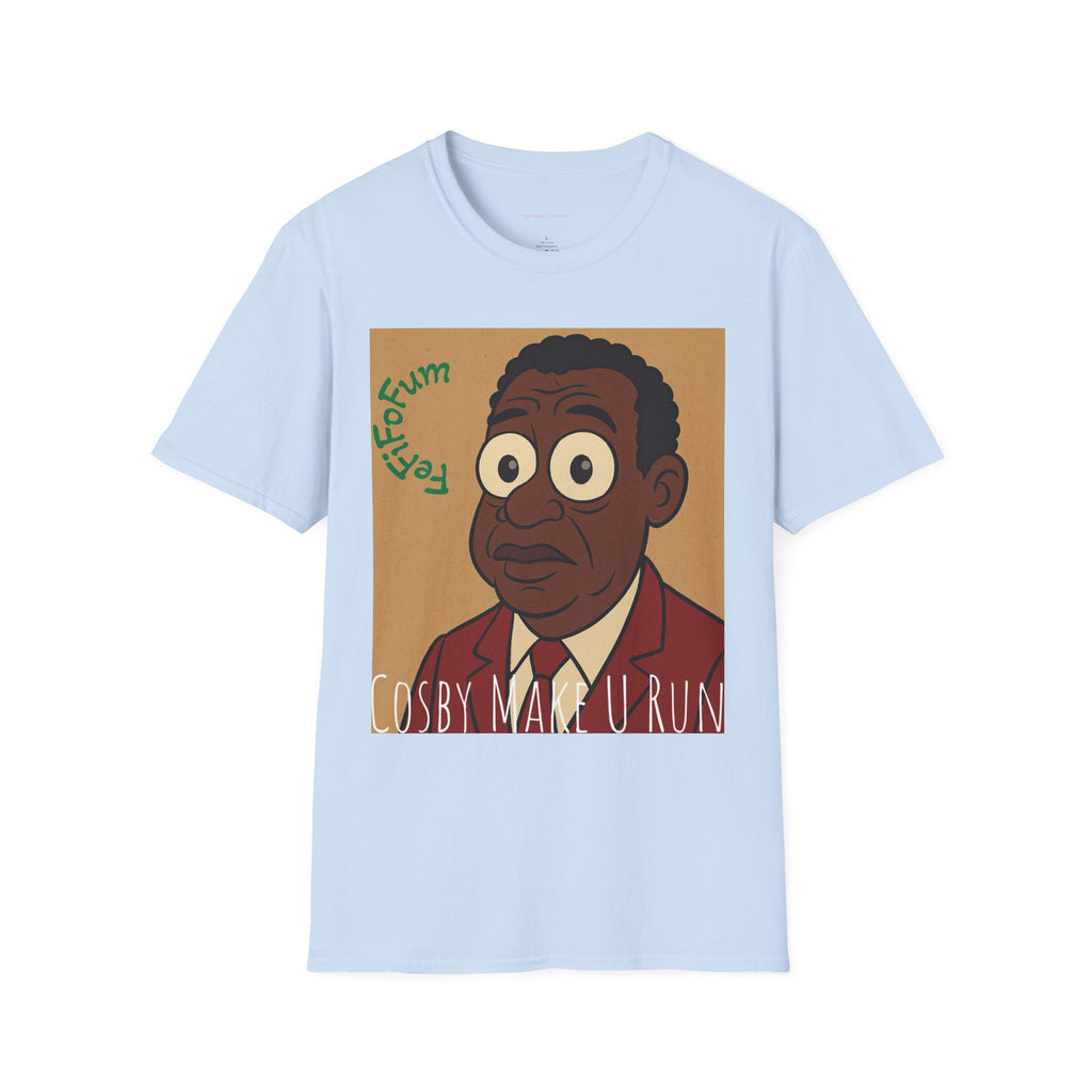 Cosby-themed Unisex Softstyle T-Shirt - Fun Graphic Tee for Humor Lovers, Perfect for Casual Wear, Gifts, Holidays, Parties, and Events