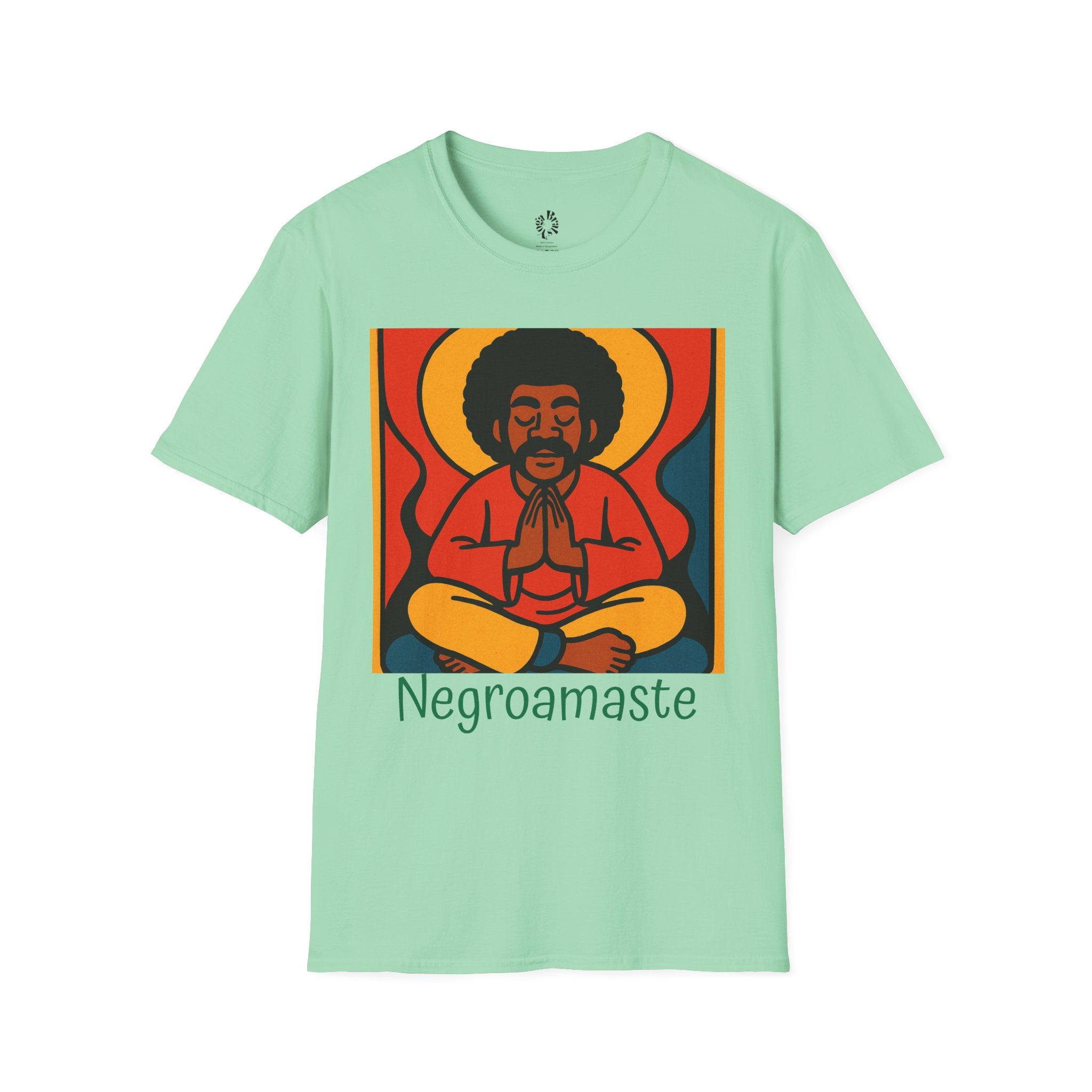 YOGA BRATS PRESENTS IT'S FIRST "NEGRONAMASTE COLLECTIBLE VINTAGE T-SHIRTS. VARIOUS COLORS THAT'S COMFORTABLE AND STYLISH!
