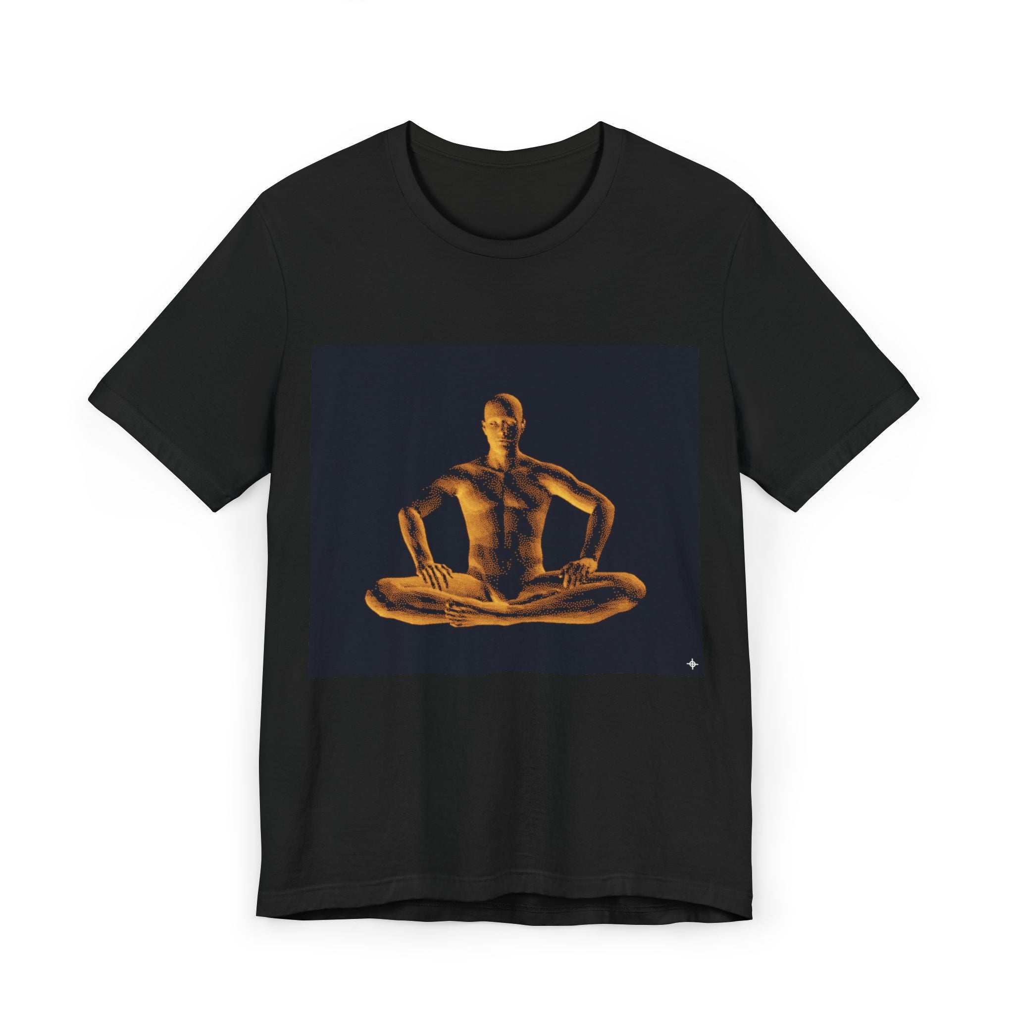 Meditative Man Unisex T-Shirt, Yoga Shirt, Mindfulness Tee, Spiritual Apparel, Gift for Yoga Lovers, Meditation Lover Top