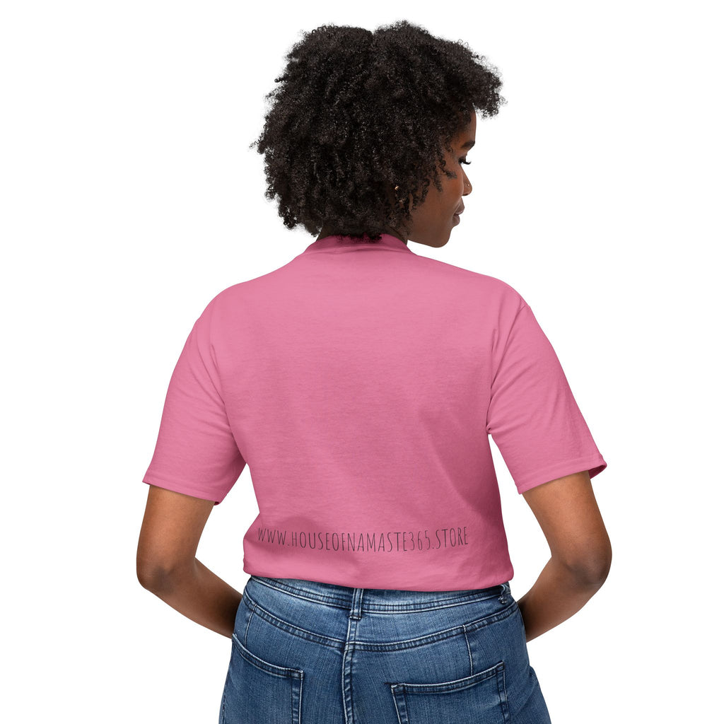 Unisex Fabric Graphic T-shirt, Casual Comfortable Tee for Every Day, Gift for Yoga Lovers, Lounge Wear, Birthday Present