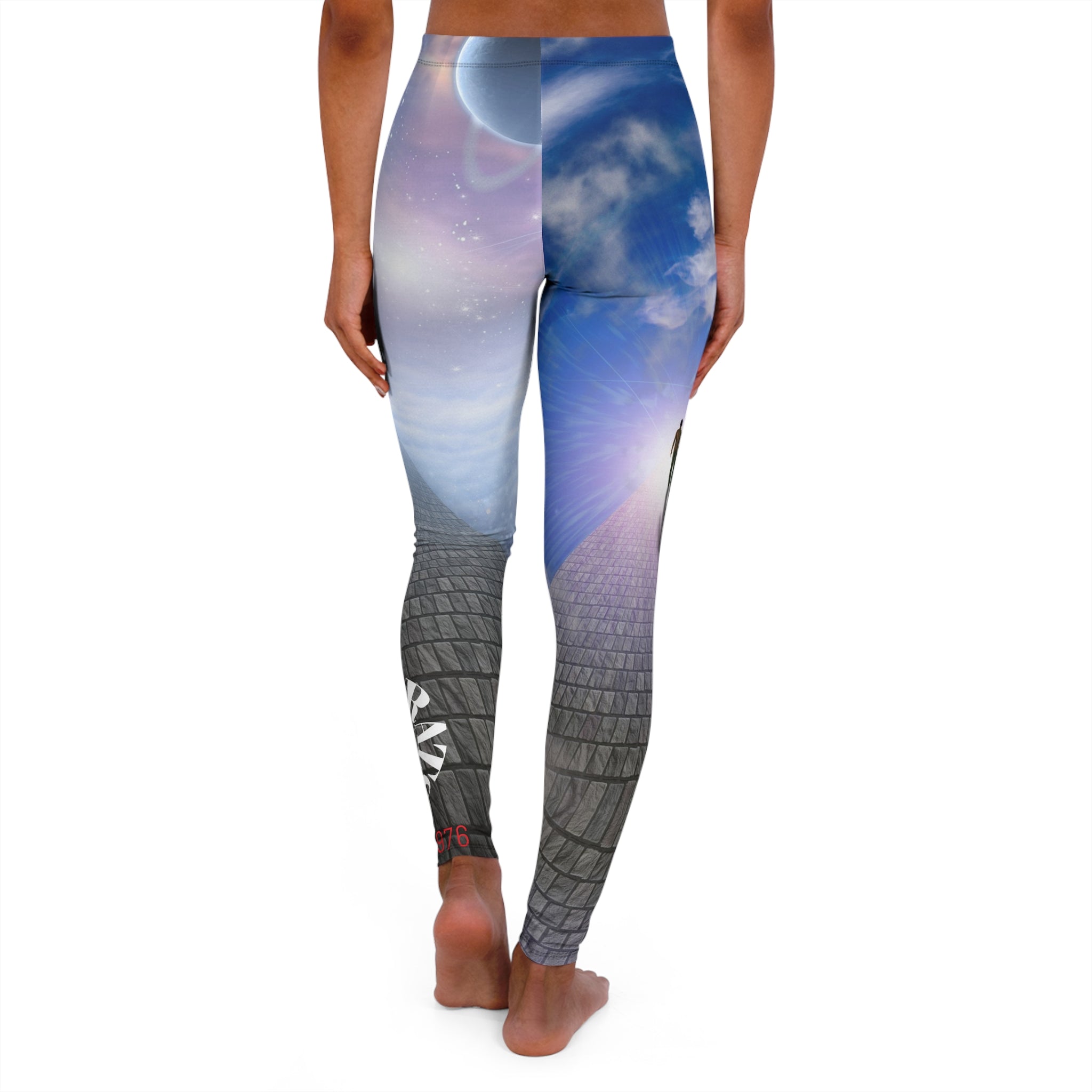 Yoga Brats Celestial Spandex Leggings for Women - Comfortable, Stylish, Perfect for Yoga, Workout, or Casual Wear - Gift for Fitness Lovers