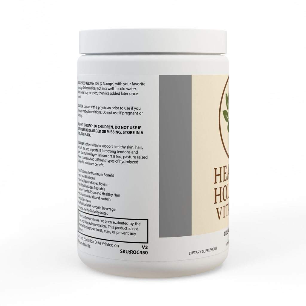 Collagen Peptides Type I & III Supplement (350g, 12.3oz)