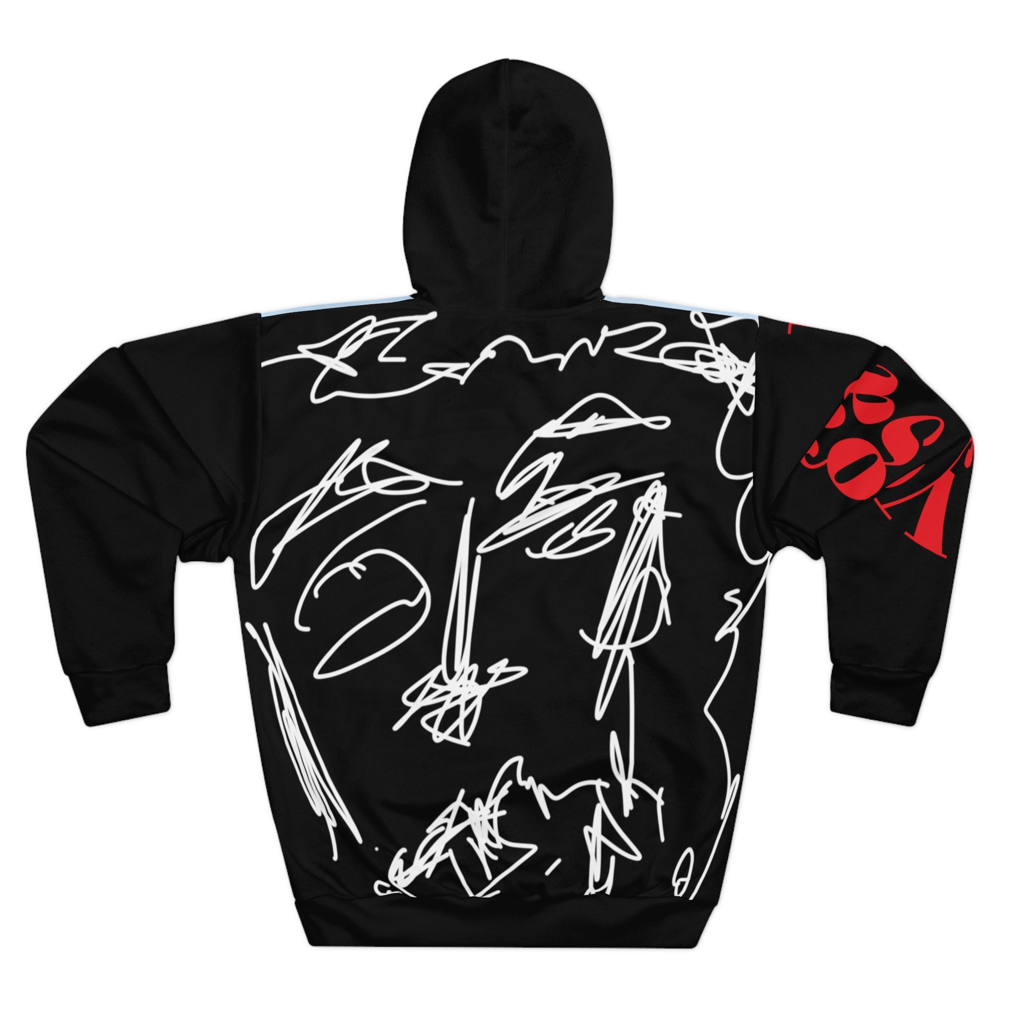 Guru Navi's Urban Artistic Unisex Pullover Hoodie, Streetwear, Unique Gift, Cozy Fashion, Graffiti Inspired, Everyday Wear