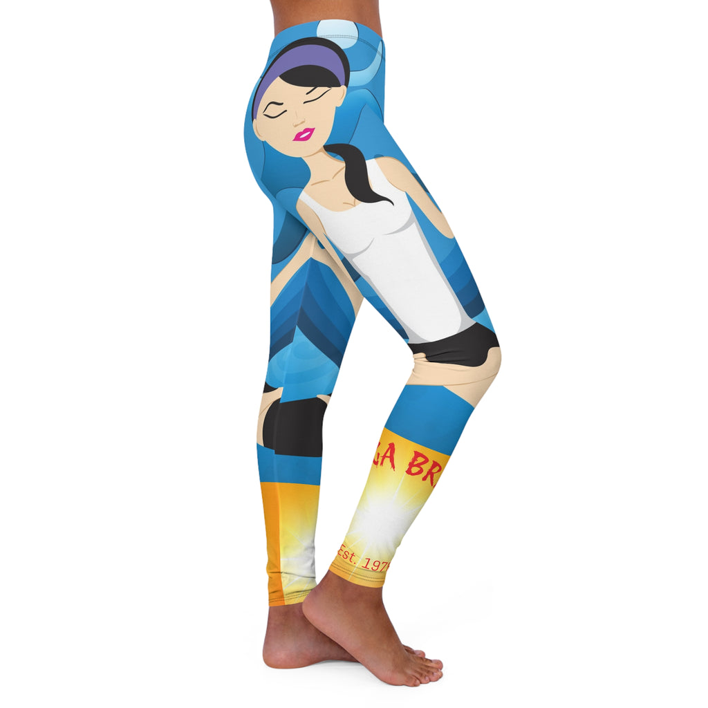 Yoga Brats Vibrant Unisex Yoga Leggings, Fun Athletic Wear, Gym Pants, Casual Fashion, Workout Leggings, Colorful Fitness Clothing