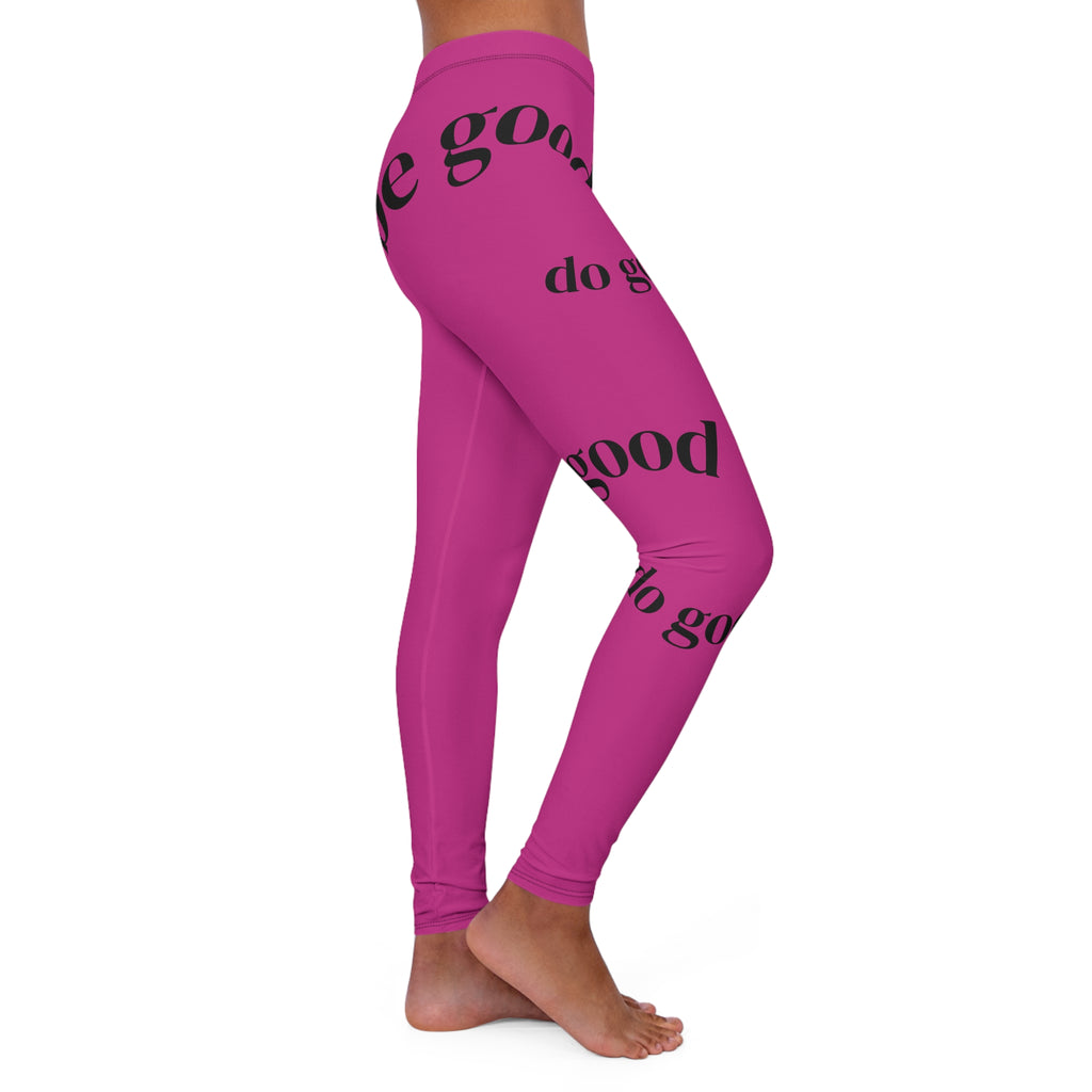 Inspirational Yoga Brats Women's Leggings, Casual Spandex Bottoms, Motivational Workout Wear, Yoga Pants, Self-Care Fashion