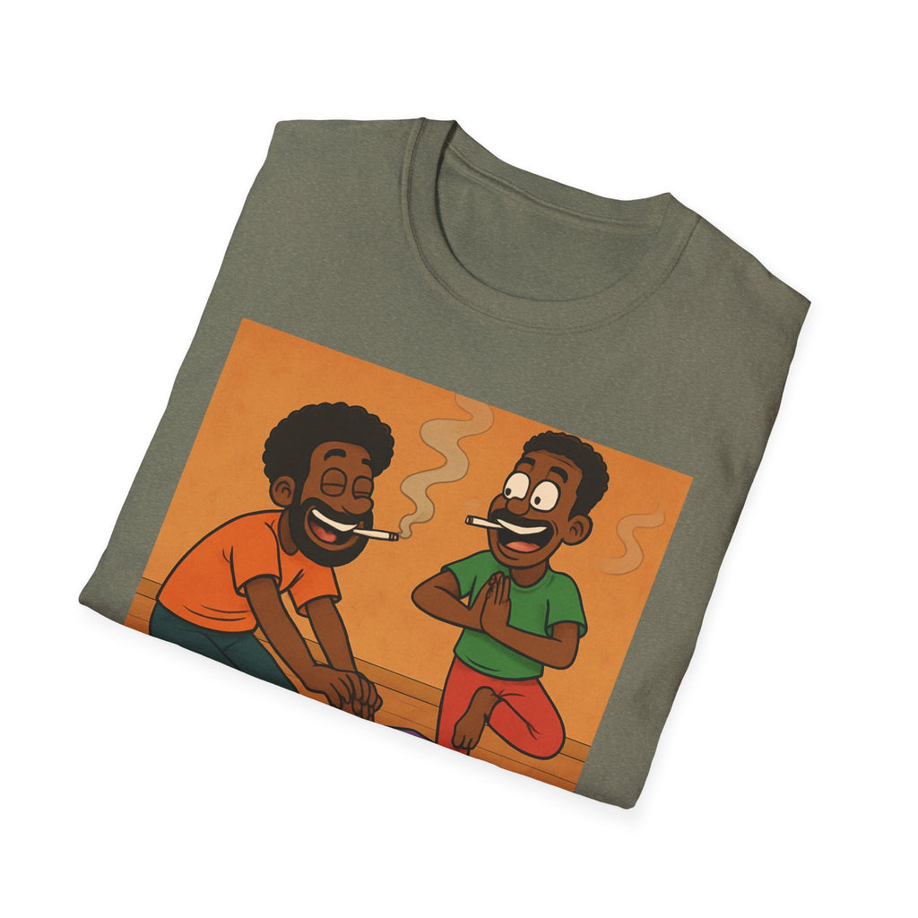 Negroamaste Yoga Tee, Unisex Softstyle T-Shirt for Yoga Lovers, Fun Fitness Apparel, Great Gift for Friends, Relaxation, Affirmation, [...]