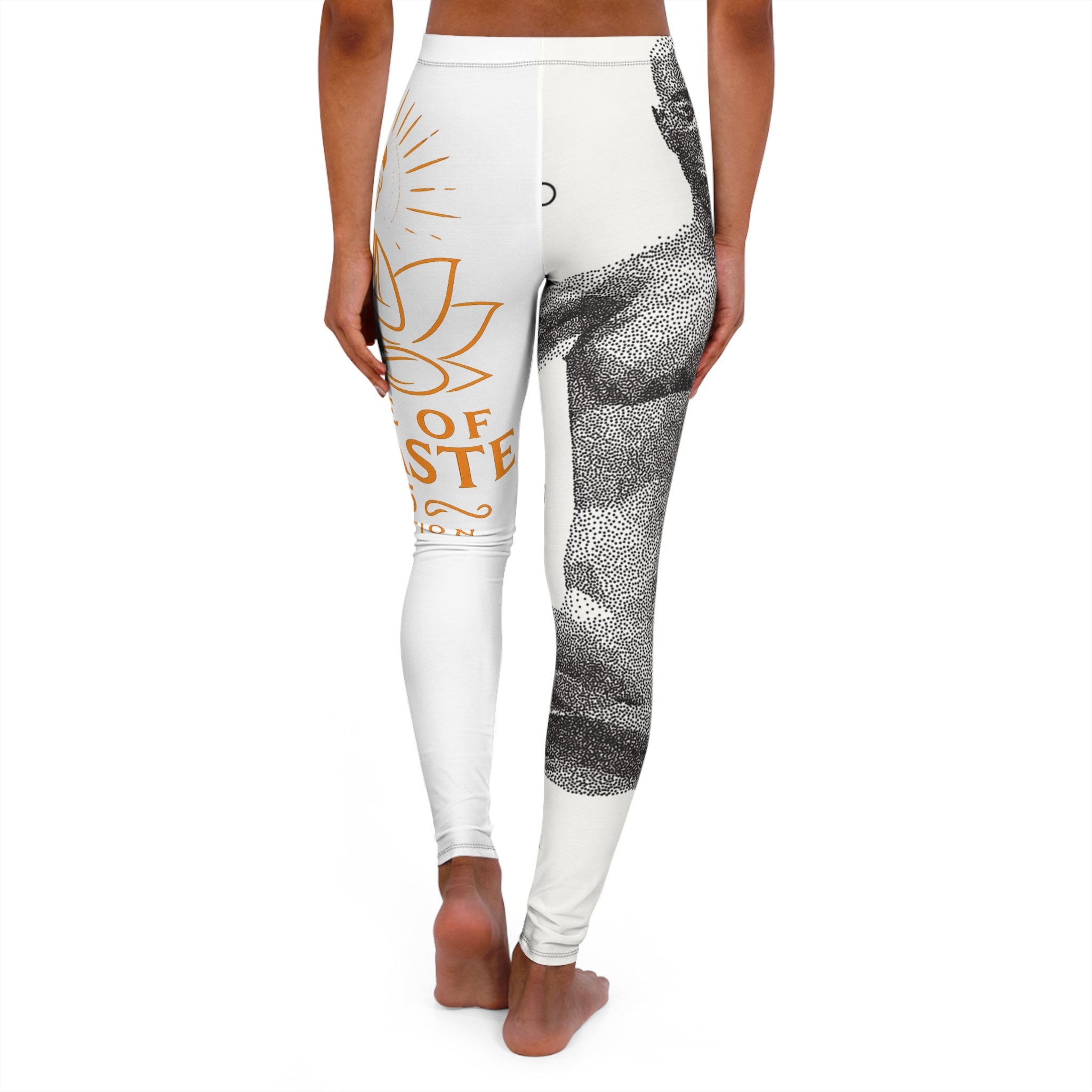 Yoga Brats Stylish Unisex Spandex Leggings with Inspiring Design, Yoga Pants, Activewear, Casual Wear, Gift for Fitness Enthusiasts