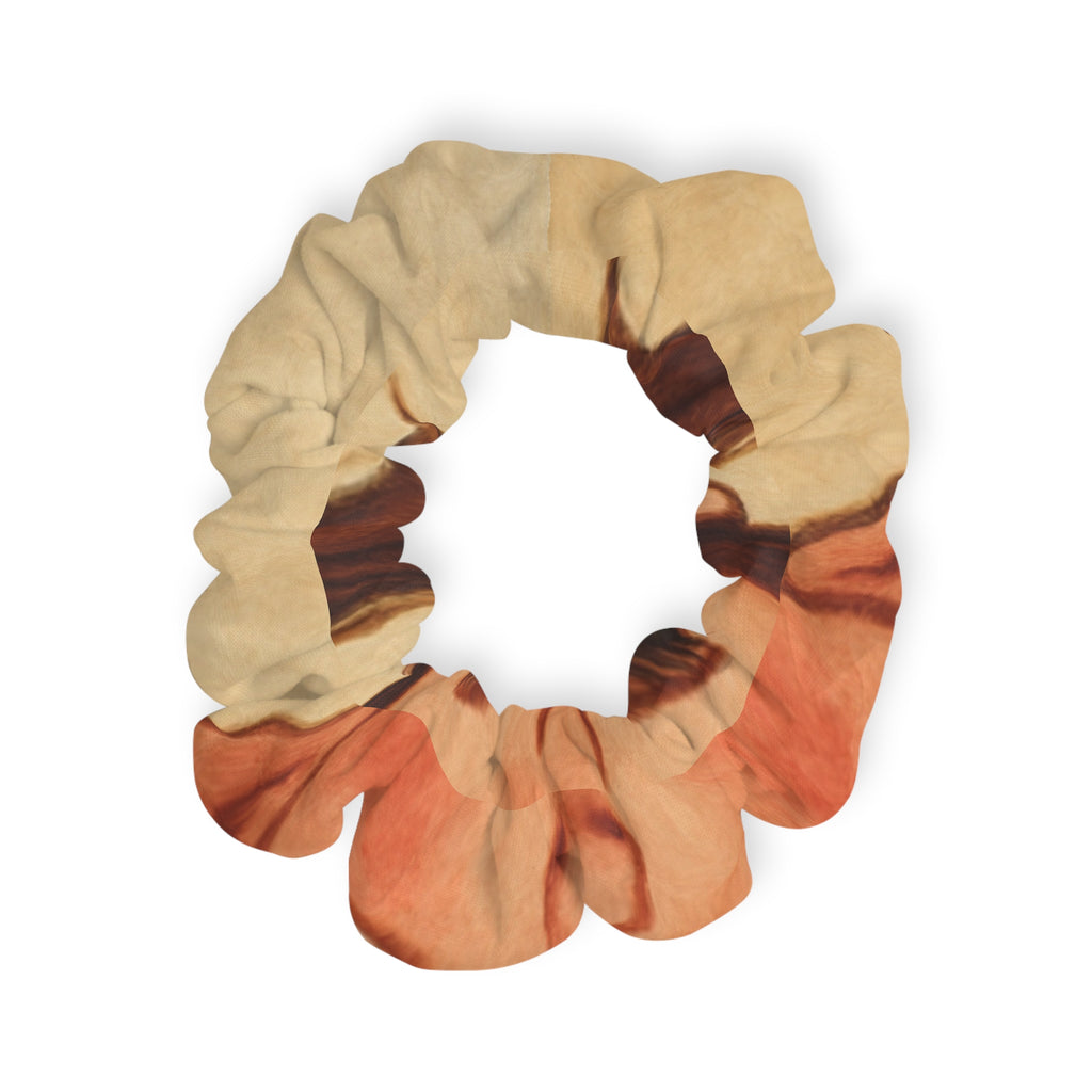 Artistic Tie-Dye Scrunchie, Hair Accessory for Bohemian & Casual Styles, Gift for Birthdays, Festivals, or Self-Care Days