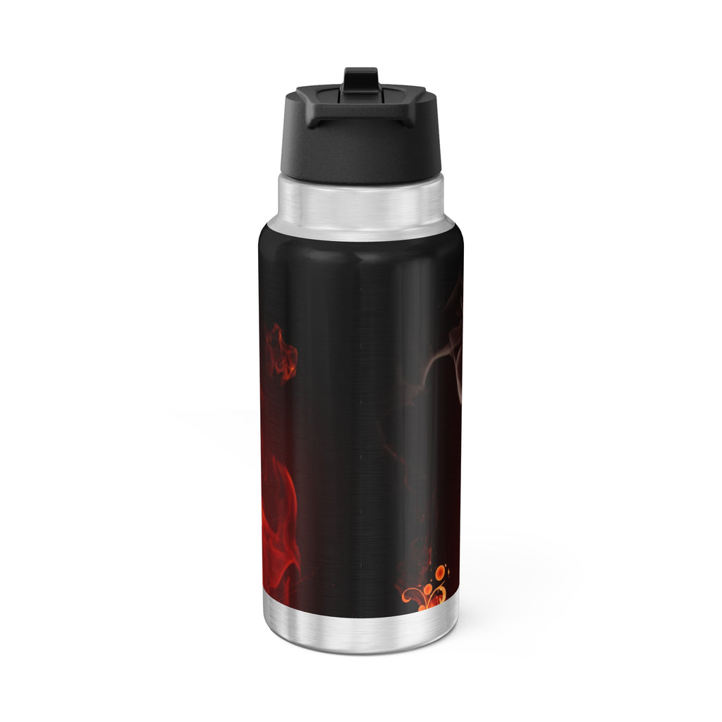 Gator Tumbler, 32oz - Yoga Brats Stylish Water Bottle for Gators Fans, Eco-Friendly Travel Mug, Sports & Outdoor Drinkware, Personalized Gifts