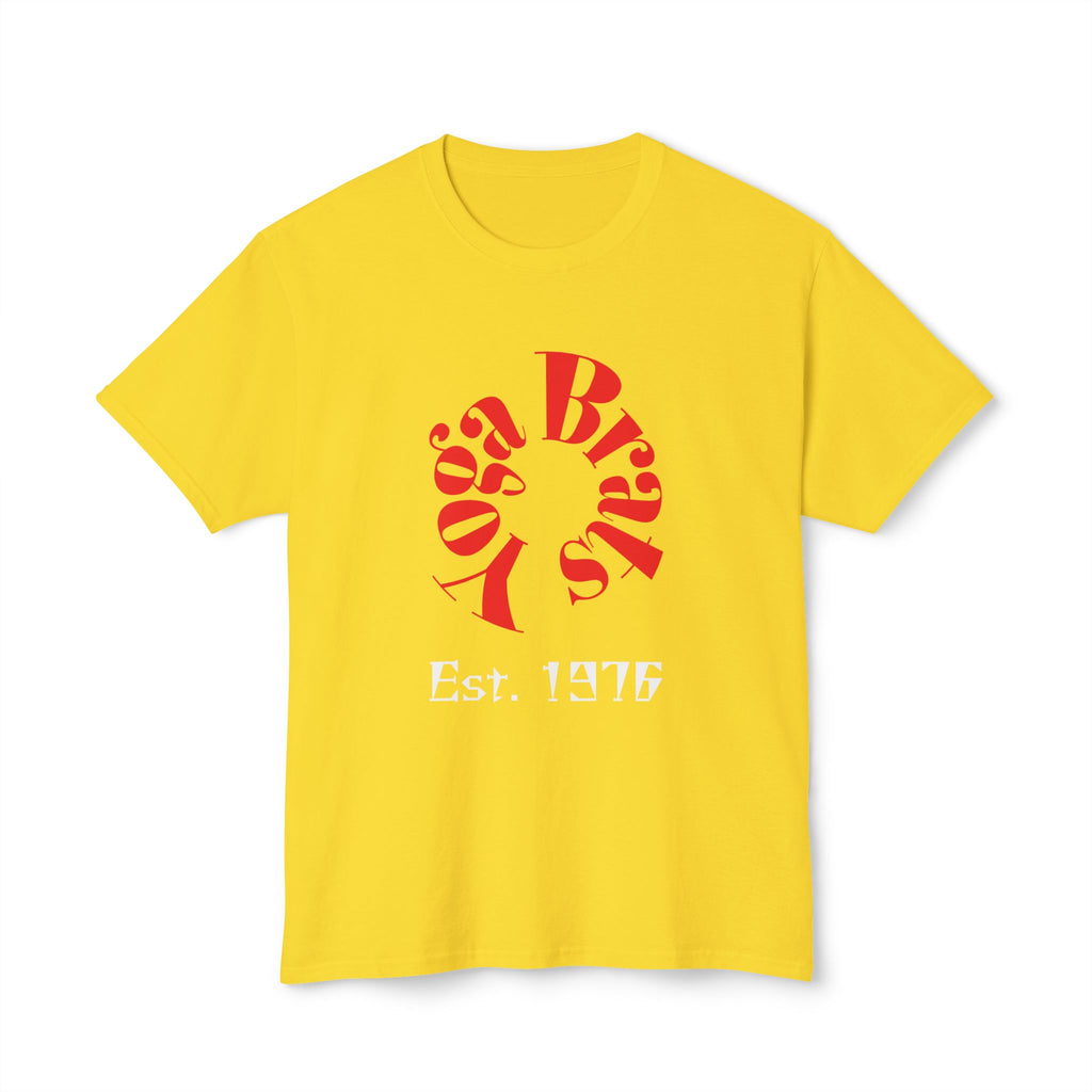 Unisex Fabric Graphic T-shirt, Casual Comfortable Tee for Every Day, Gift for Yoga Lovers, Lounge Wear, Birthday Present