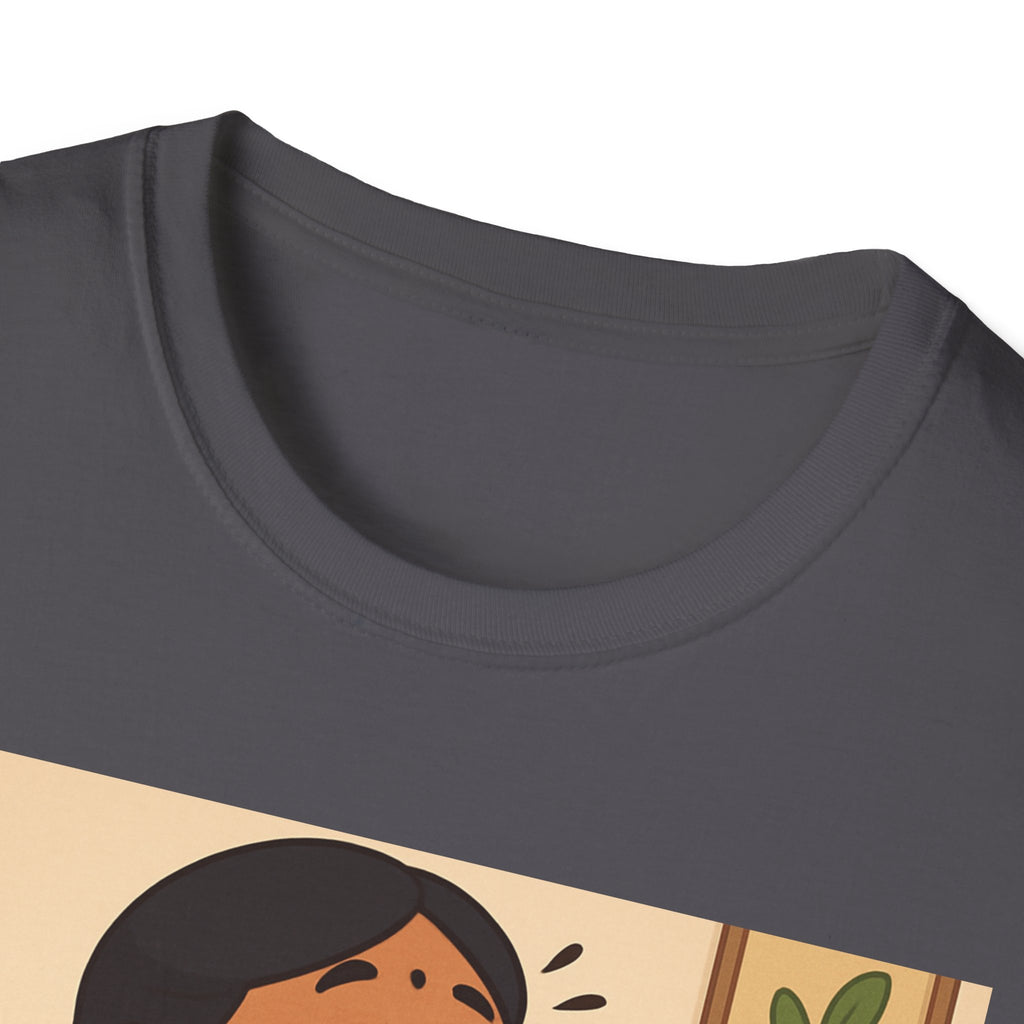 Unisex Yoga T-Shirt, Cozy Tee for Mindfulness, Relaxation Gift, Yoga Enthusiast Shirt, Humorous Gift for Friends