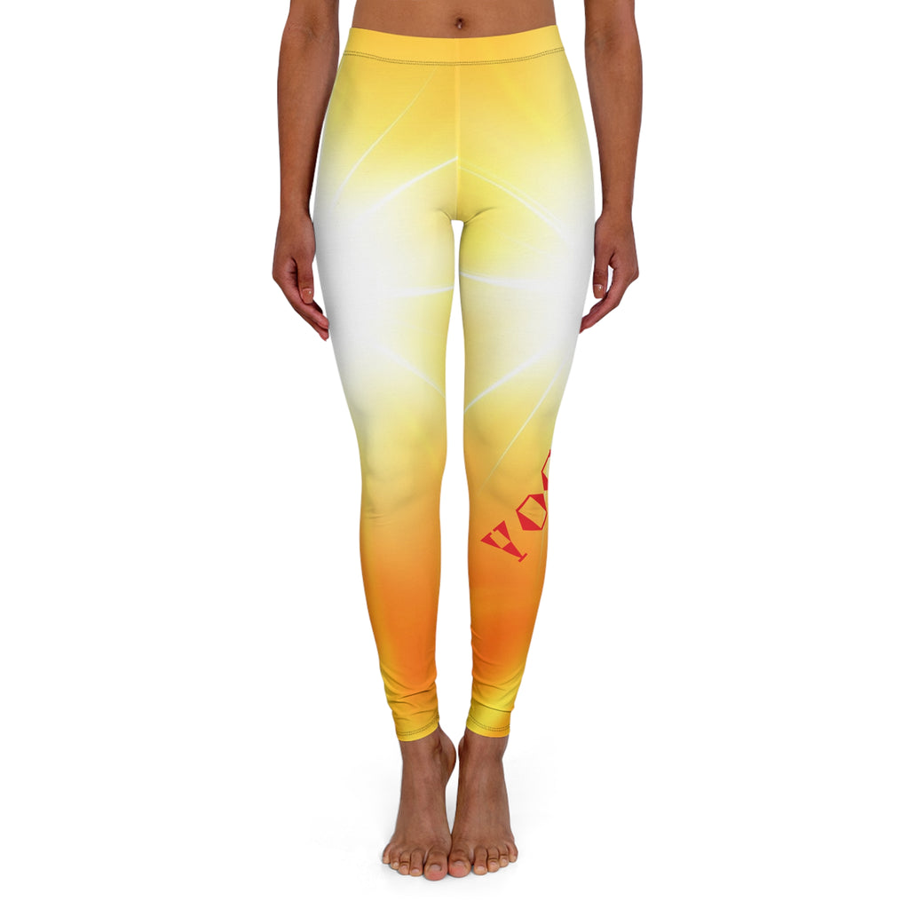 Sunrise Inspired Women's Leggings, Yoga Pants, Fitness Leggings, Activewear, Workout Gear, Casual Wear, Gift for Her