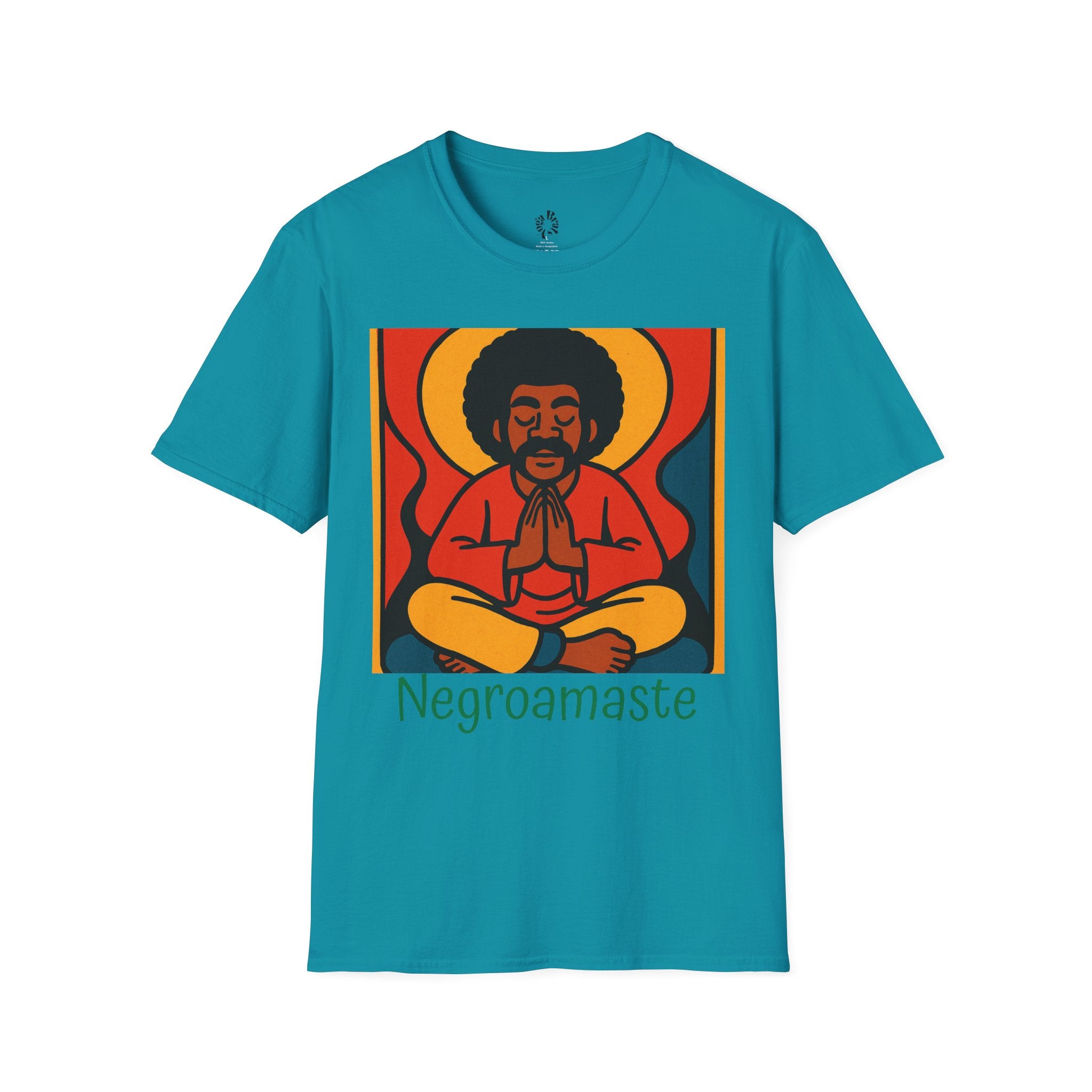 YOGA BRATS PRESENTS IT'S FIRST "NEGRONAMASTE COLLECTIBLE VINTAGE T-SHIRTS. VARIOUS COLORS THAT'S COMFORTABLE AND STYLISH!