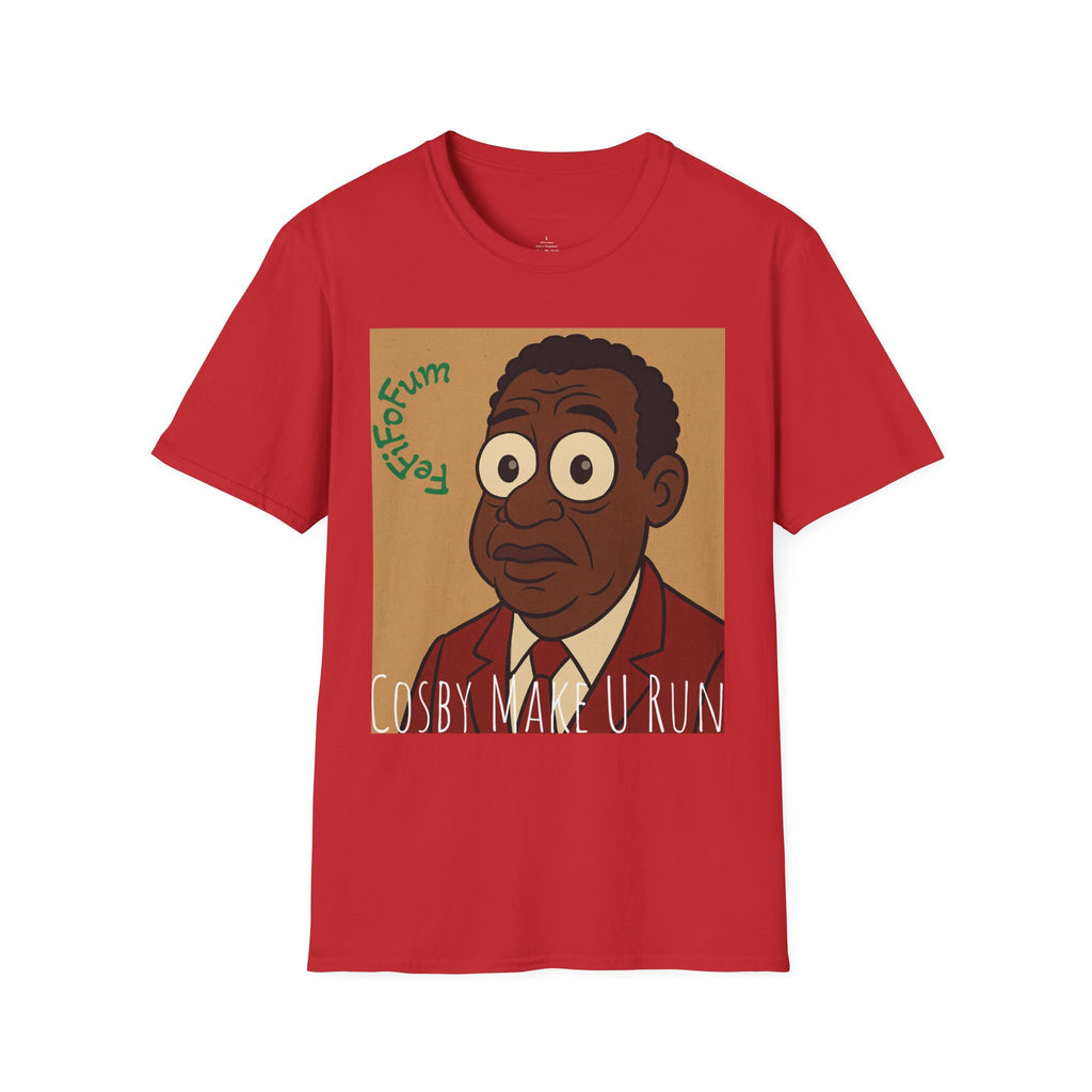 Cosby-themed Unisex Softstyle T-Shirt - Fun Graphic Tee for Humor Lovers, Perfect for Casual Wear, Gifts, Holidays, Parties, and Events