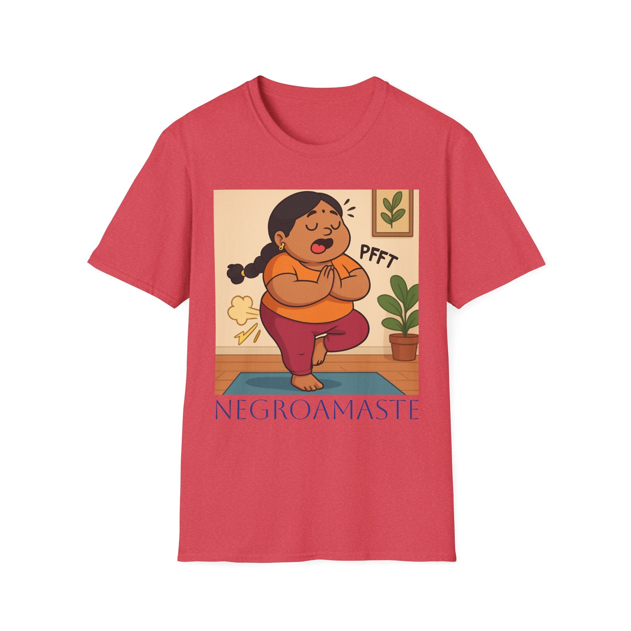 Unisex Yoga T-Shirt, Cozy Tee for Mindfulness, Relaxation Gift, Yoga Enthusiast Shirt, Humorous Gift for Friends