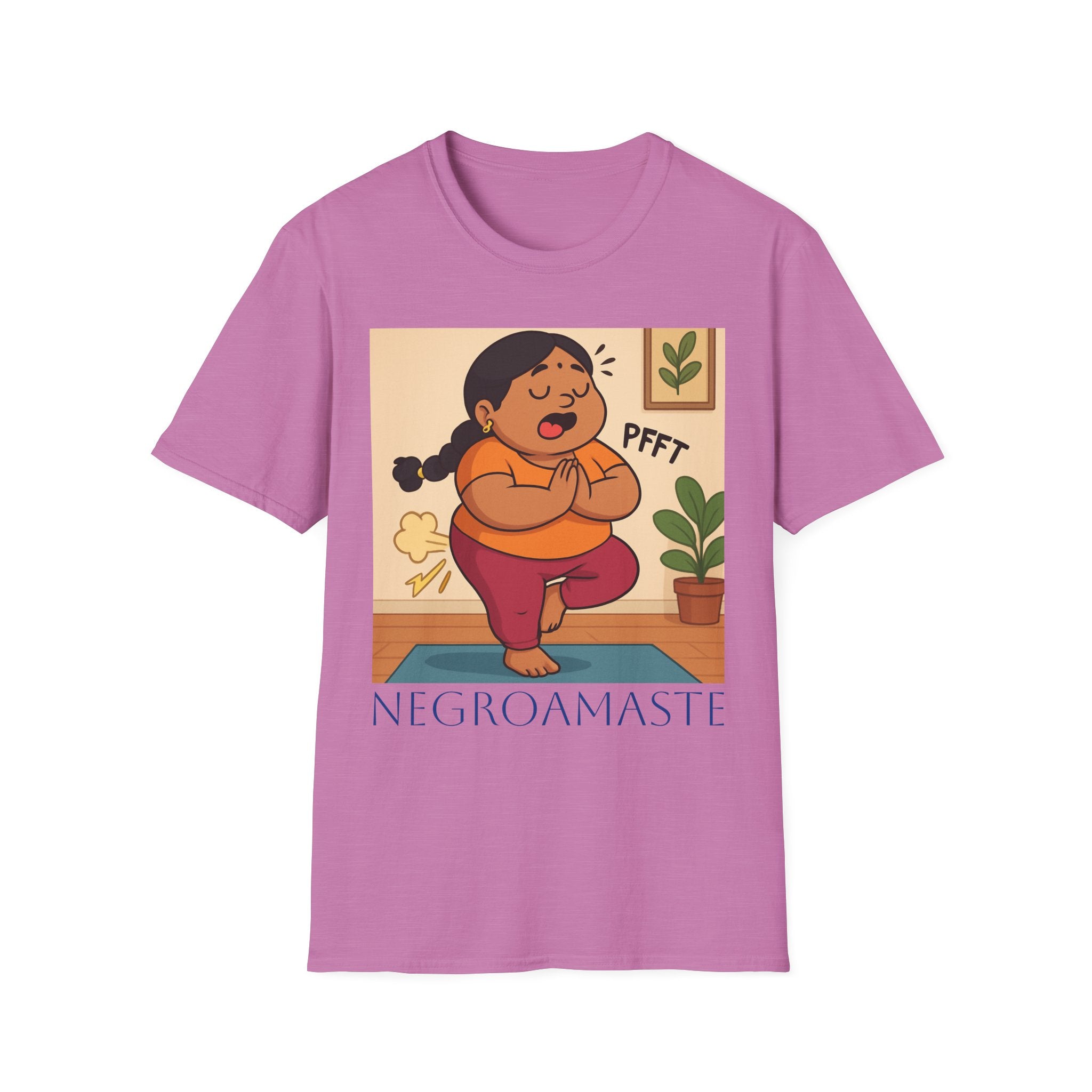 Unisex Yoga T-Shirt, Cozy Tee for Mindfulness, Relaxation Gift, Yoga Enthusiast Shirt, Humorous Gift for Friends