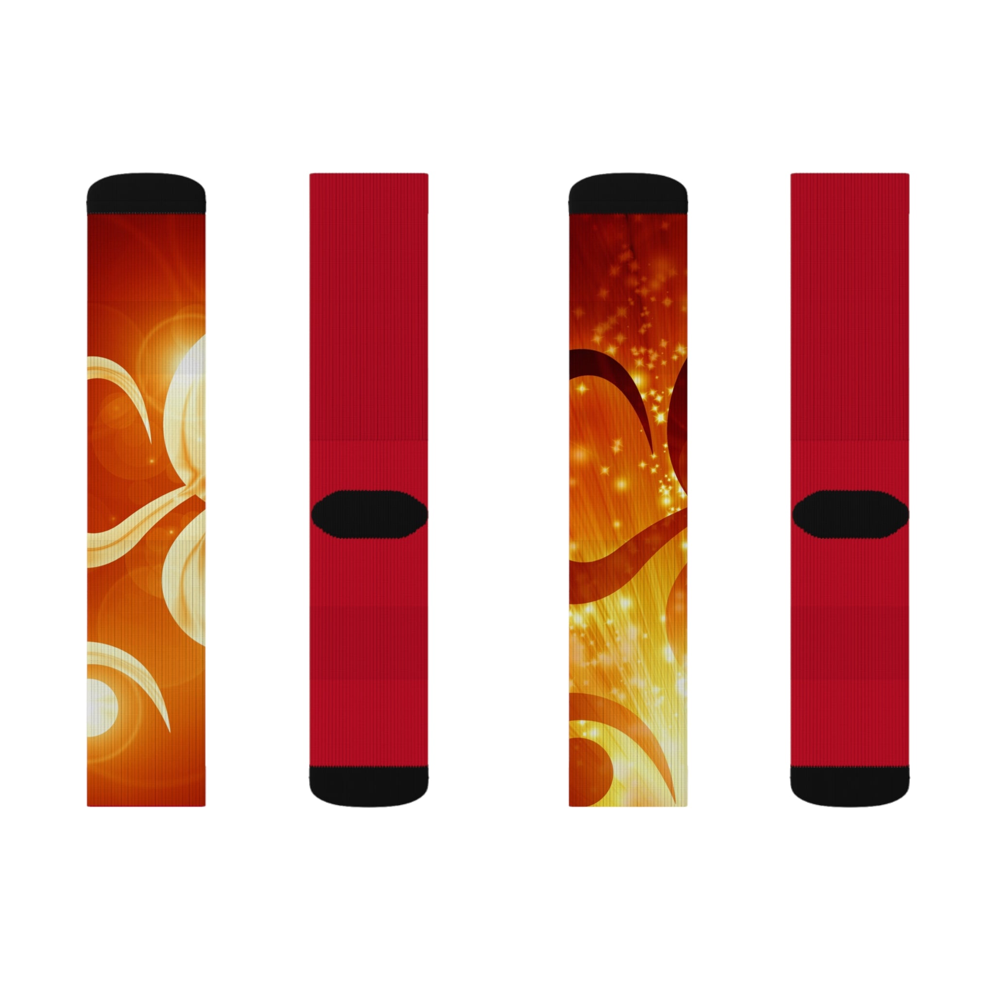 Yoga Brats Vibrant Sublimation Socks, Funky Patterned Crew Socks, Unique Gift for Her, Colorful Sports Socks, Fun Fashion Accessory