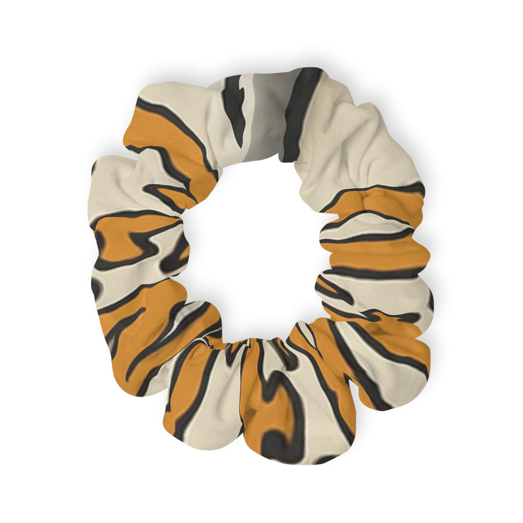 Yoga Brats "Centered" Scrunchie | Wild Vibes Hair Accessory | Perfect for Animal Lovers, Gifts, Summer Fashion, and Festivals