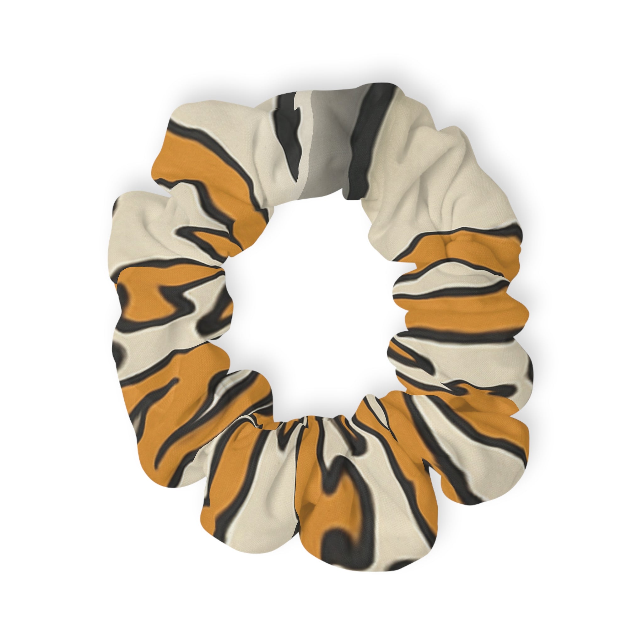 Yoga Brats "Centered" Scrunchie | Wild Vibes Hair Accessory | Perfect for Animal Lovers, Gifts, Summer Fashion, and Festivals