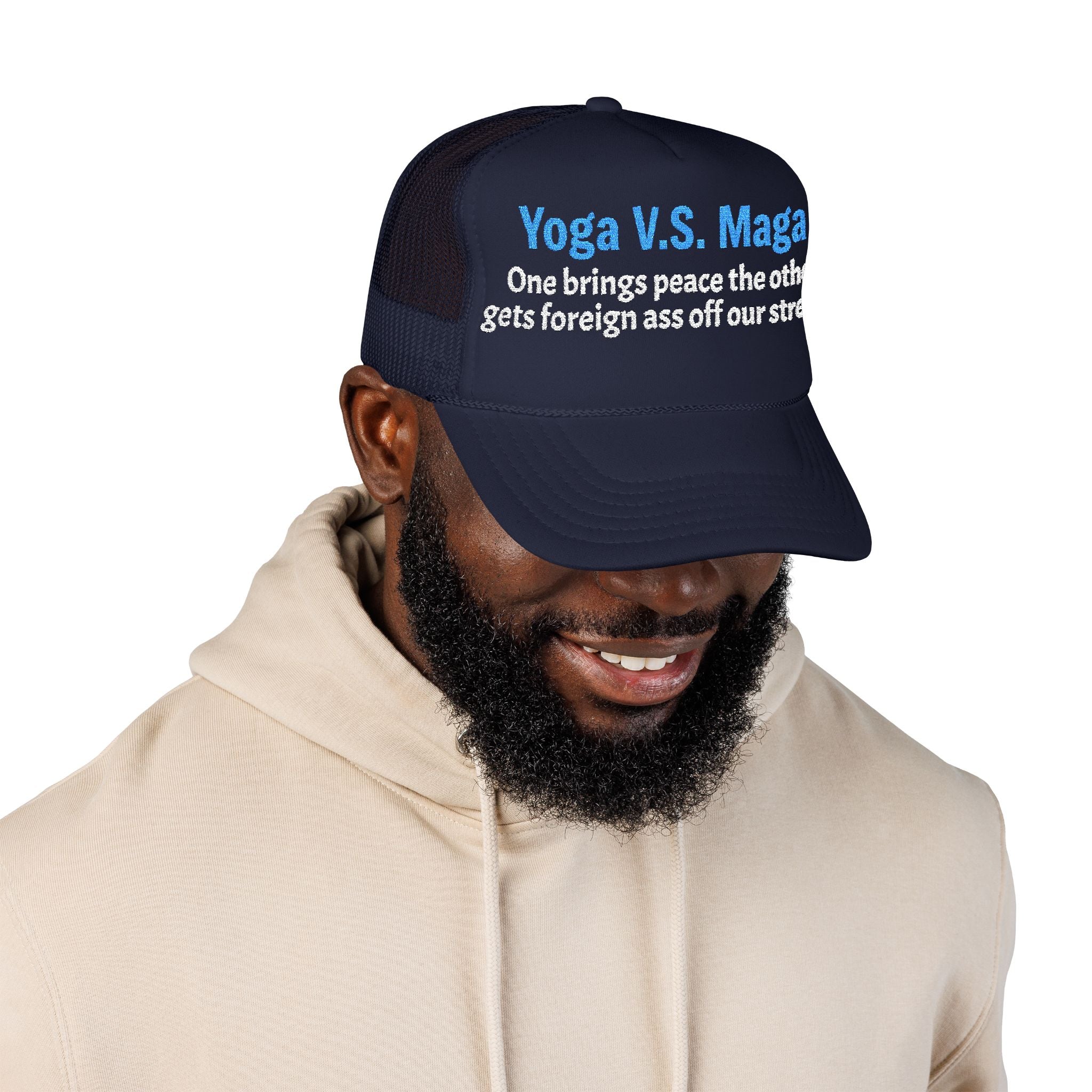 Yoga V.S. Maga truth be told hat - Stylish Embroidered Cap for Yoga Lovers, Gifts for Activists, Casual Sun Protection, Trendy [...]