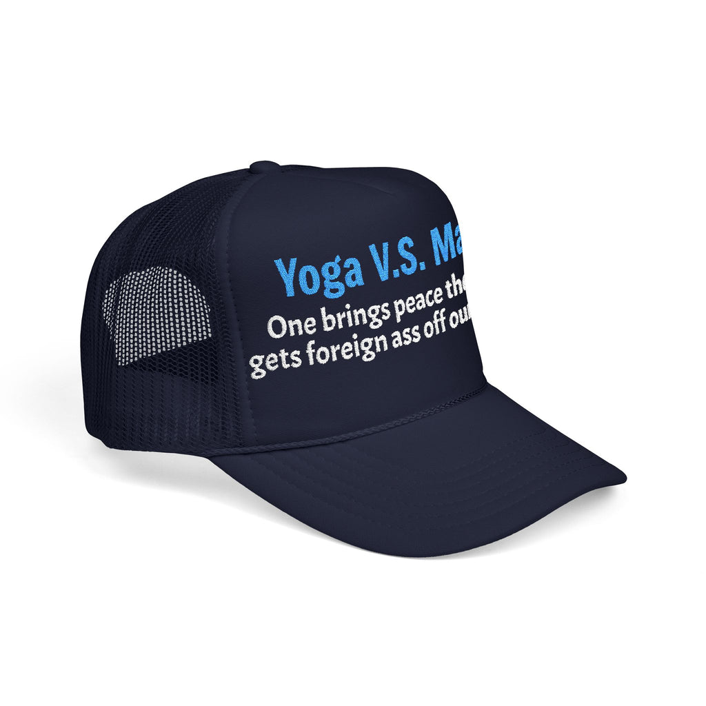 Yoga V.S. Maga truth be told hat - Stylish Embroidered Cap for Yoga Lovers, Gifts for Activists, Casual Sun Protection, Trendy [...]