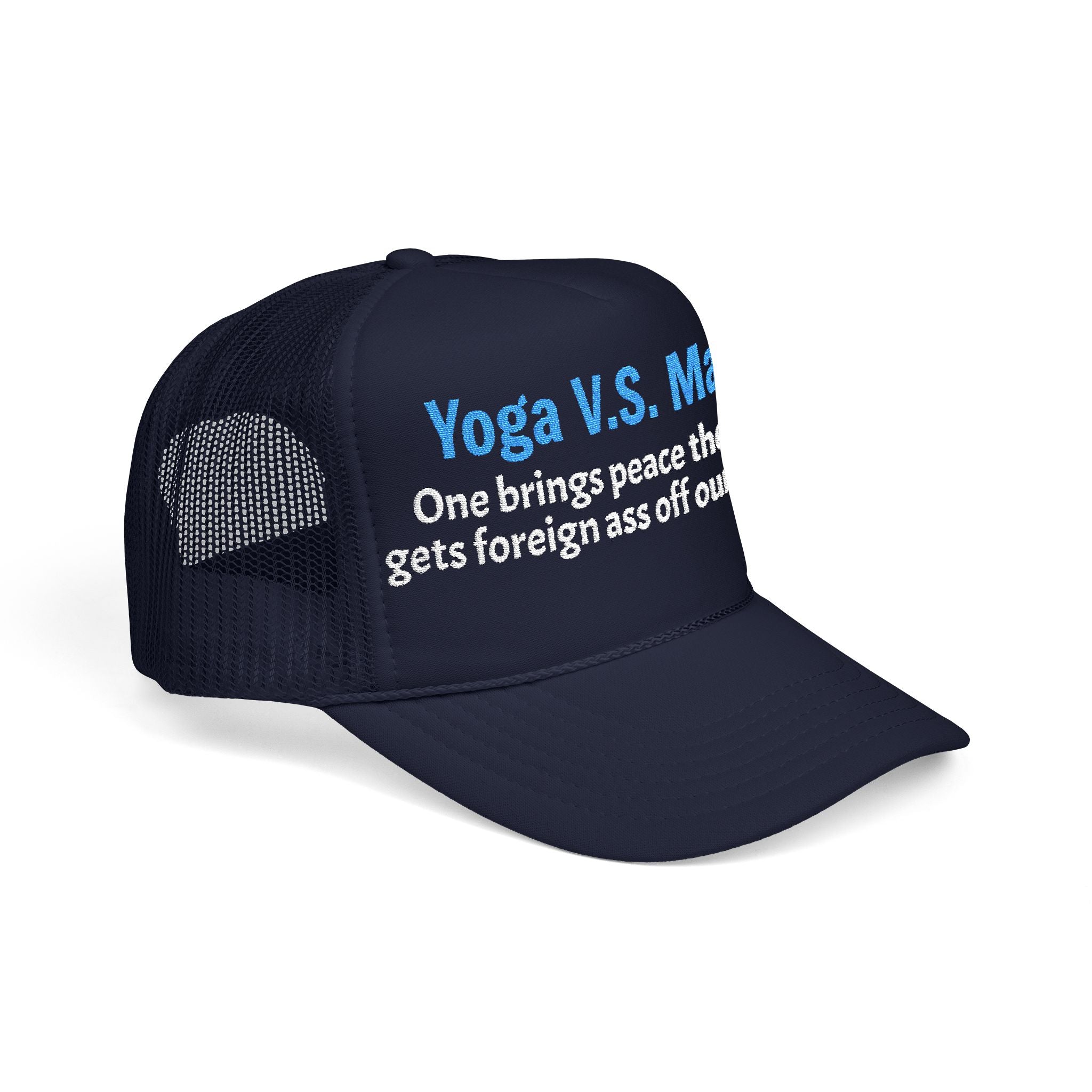 Yoga V.S. Maga truth be told hat - Stylish Embroidered Cap for Yoga Lovers, Gifts for Activists, Casual Sun Protection, Trendy [...]