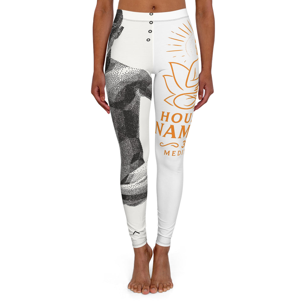Yoga Brats Stylish Unisex Spandex Leggings with Inspiring Design, Yoga Pants, Activewear, Casual Wear, Gift for Fitness Enthusiasts