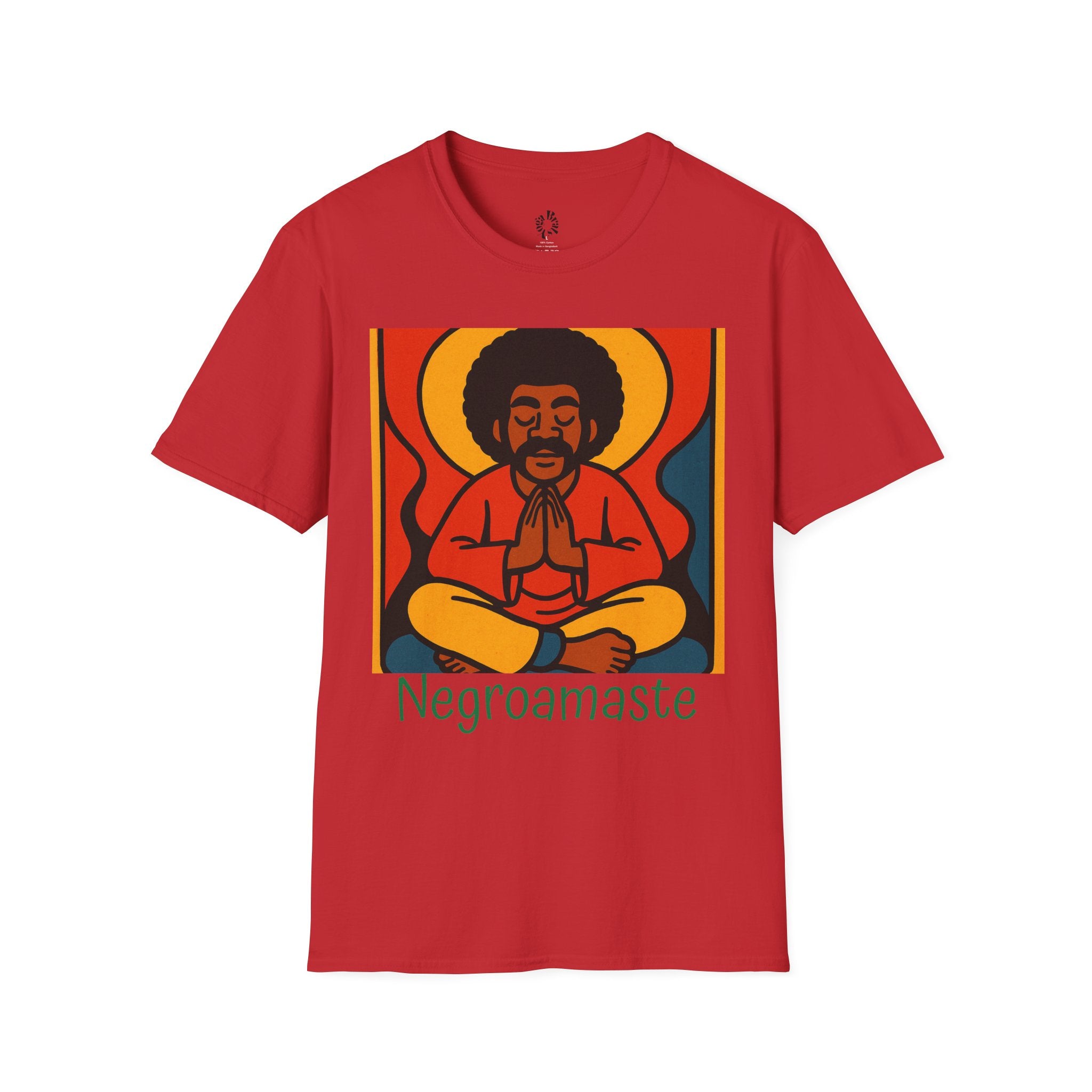 YOGA BRATS PRESENTS IT'S FIRST "NEGRONAMASTE COLLECTIBLE VINTAGE T-SHIRTS. VARIOUS COLORS THAT'S COMFORTABLE AND STYLISH!