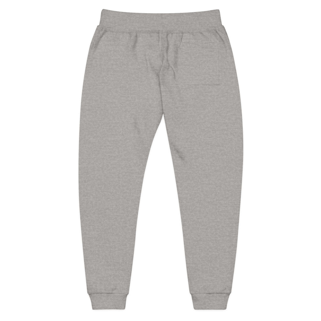 Cozy Unisex Fleece Sweatpants with Embroidery, Comfortable Lounge Wear, Stylish Athleisure Pants, Perfect for Relaxing, Gift for Her/Him