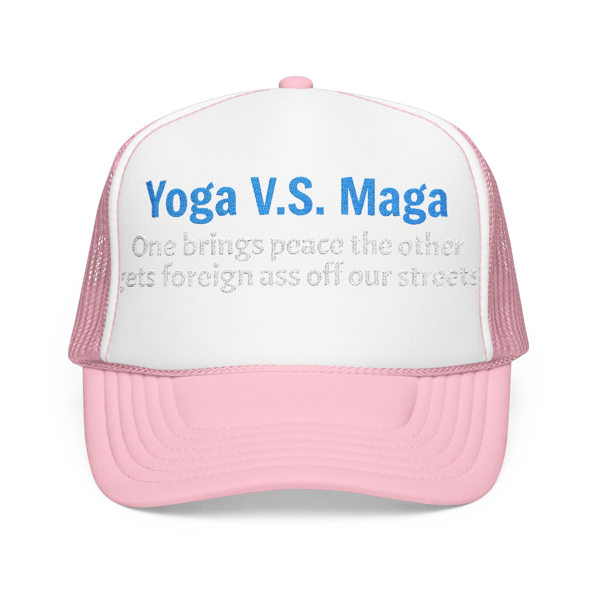 Yoga V.S. Maga truth be told hat - Stylish Embroidered Cap for Yoga Lovers, Gifts for Activists, Casual Sun Protection, Trendy [...]