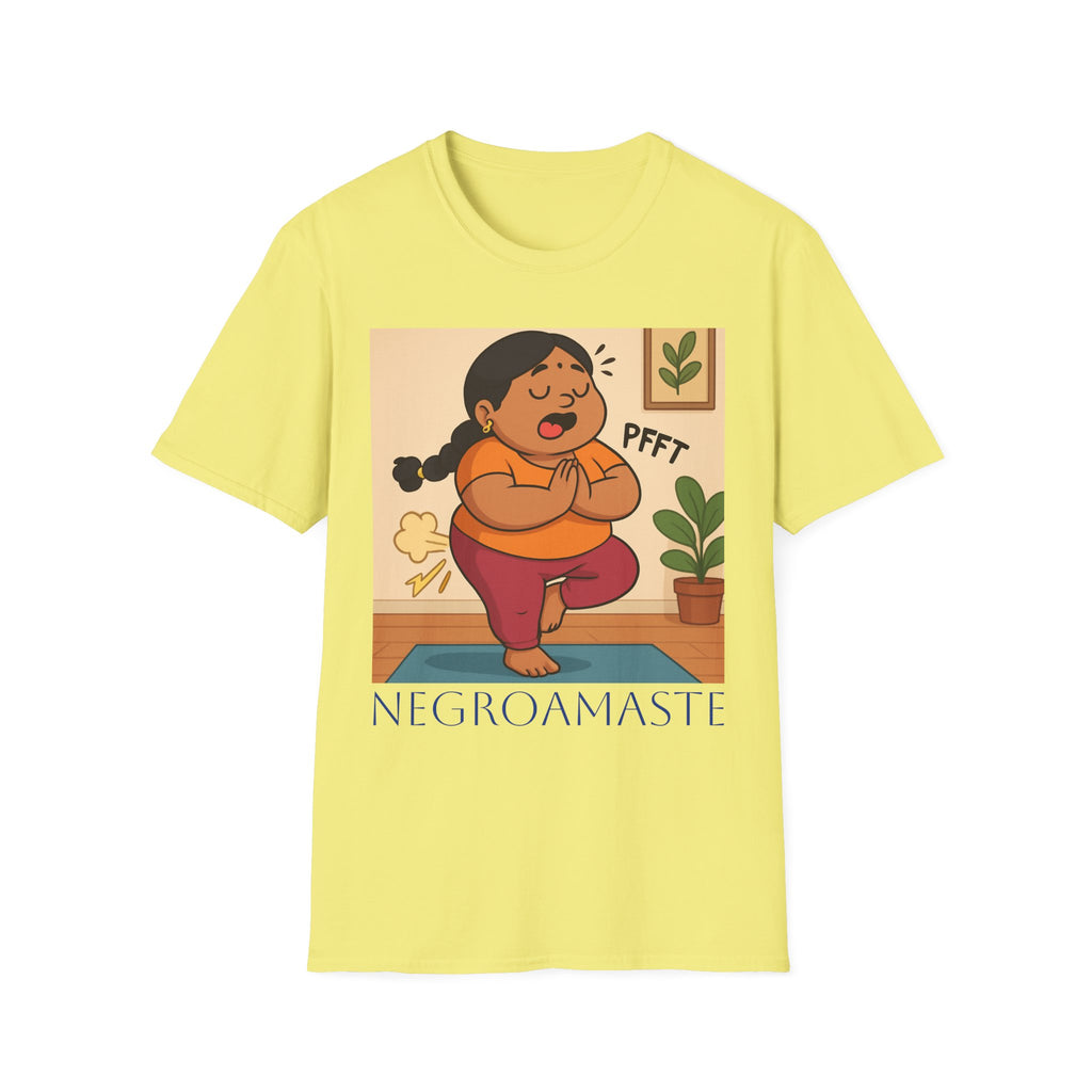 Unisex Yoga T-Shirt, Cozy Tee for Mindfulness, Relaxation Gift, Yoga Enthusiast Shirt, Humorous Gift for Friends